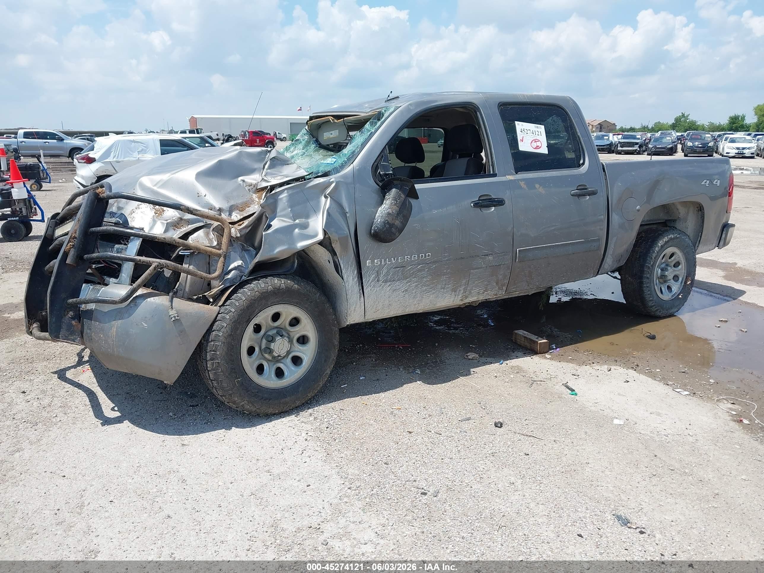 2009 Chevrolet Silverado 1500 Ls Gray vin: 3GCEK13C29G249159