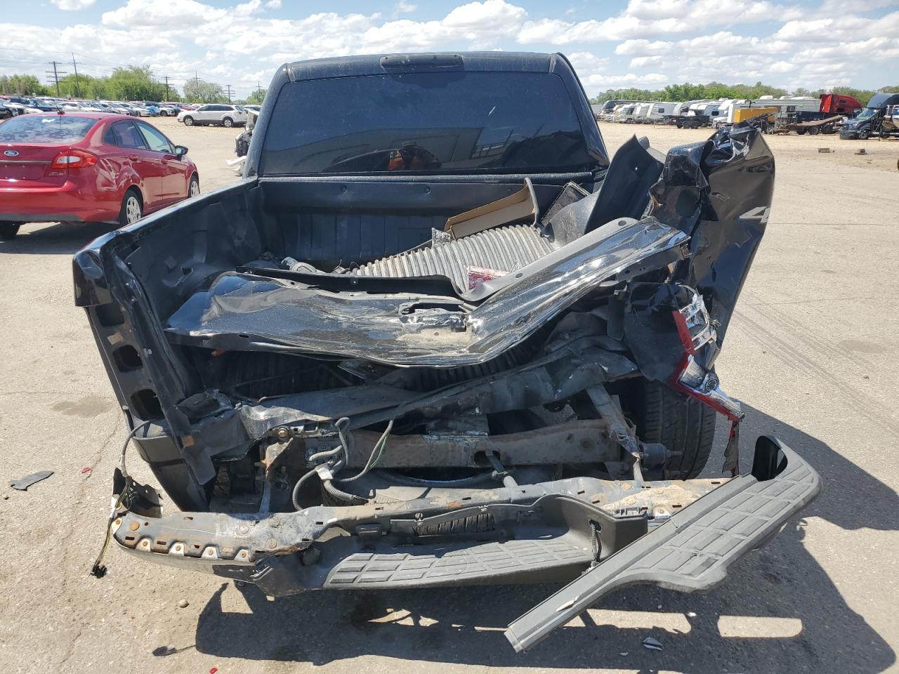 2008 Chevrolet Silverado K1500 Black vin: 3GCEK13C58G100551