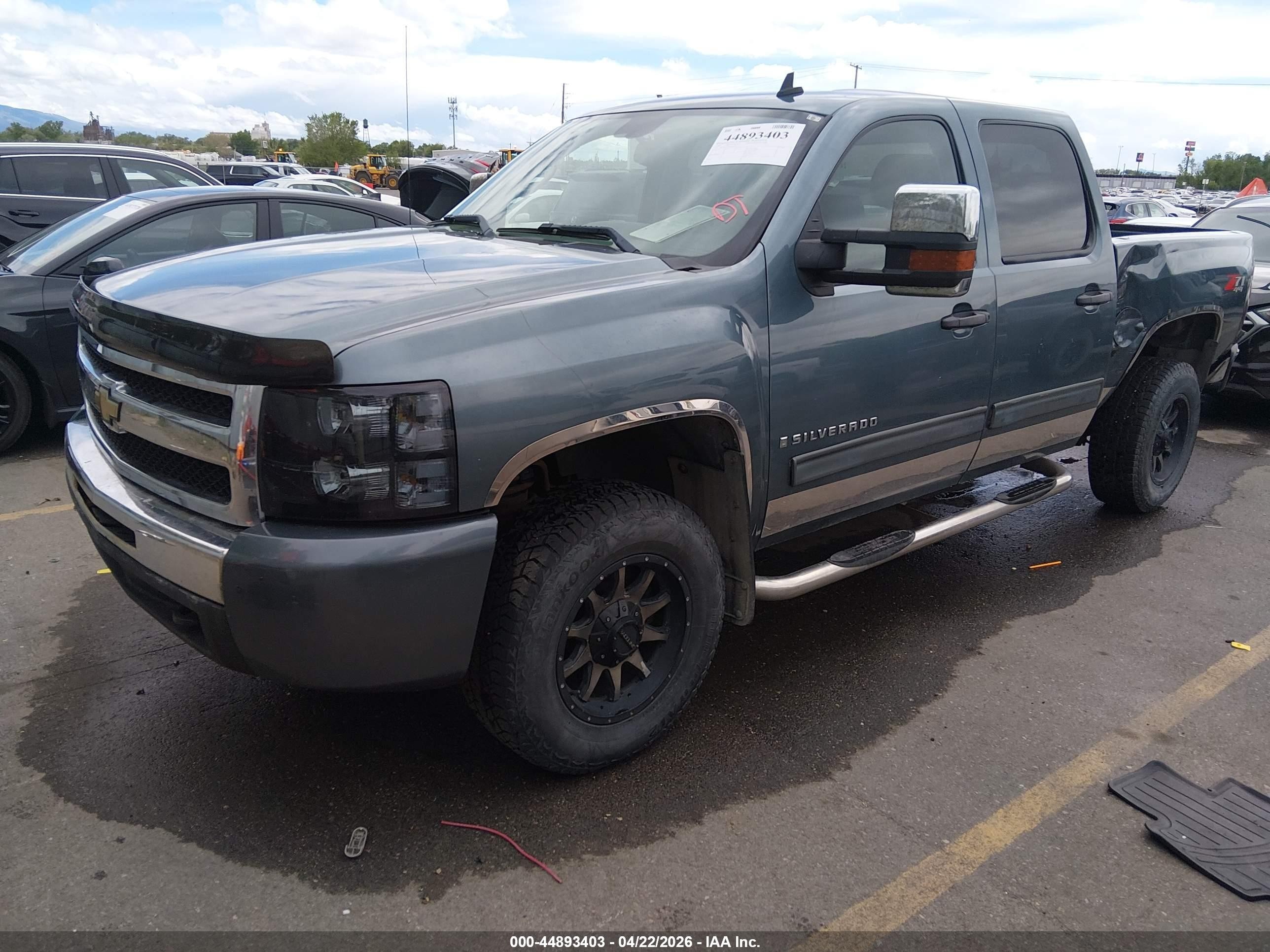 2009 Chevrolet Silverado 1500 Ls/work Truck Blue vin: 3GCEK13C59G211456