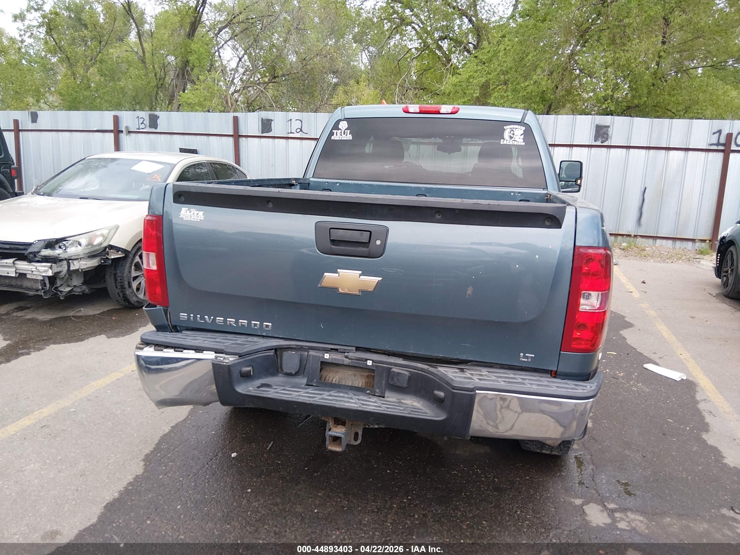 2009 Chevrolet Silverado 1500 Ls/work Truck Blue vin: 3GCEK13C59G211456