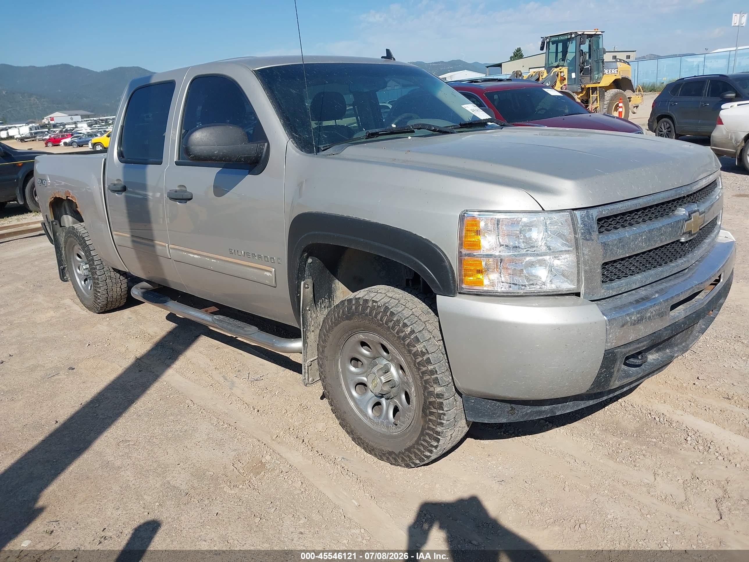 2009 Chevrolet Silverado 1500 Ls/work Truck Gray vin: 3GCEK13C89G232060