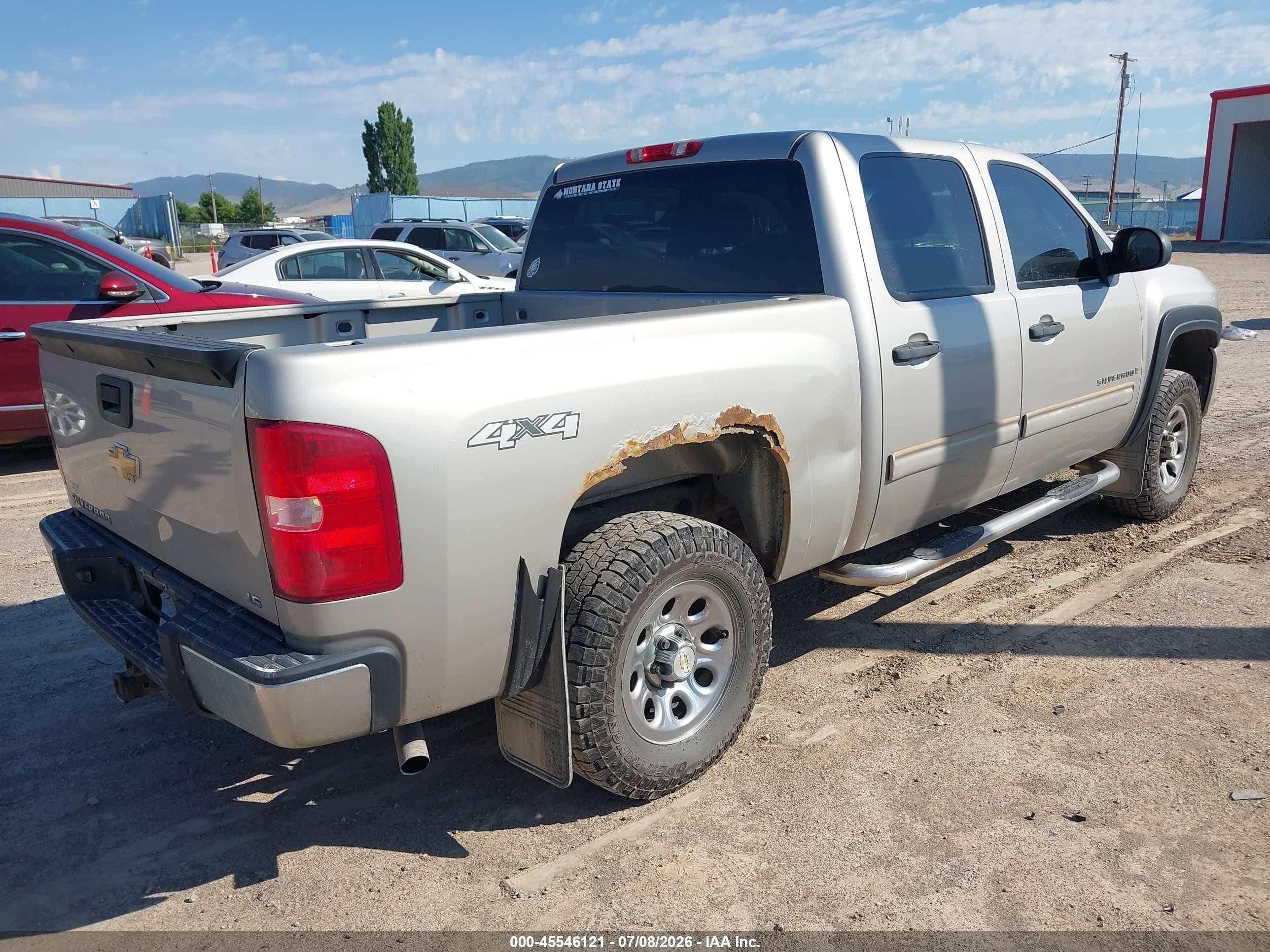 2009 Chevrolet Silverado 1500 Ls/work Truck Серый vin: 3GCEK13C89G232060