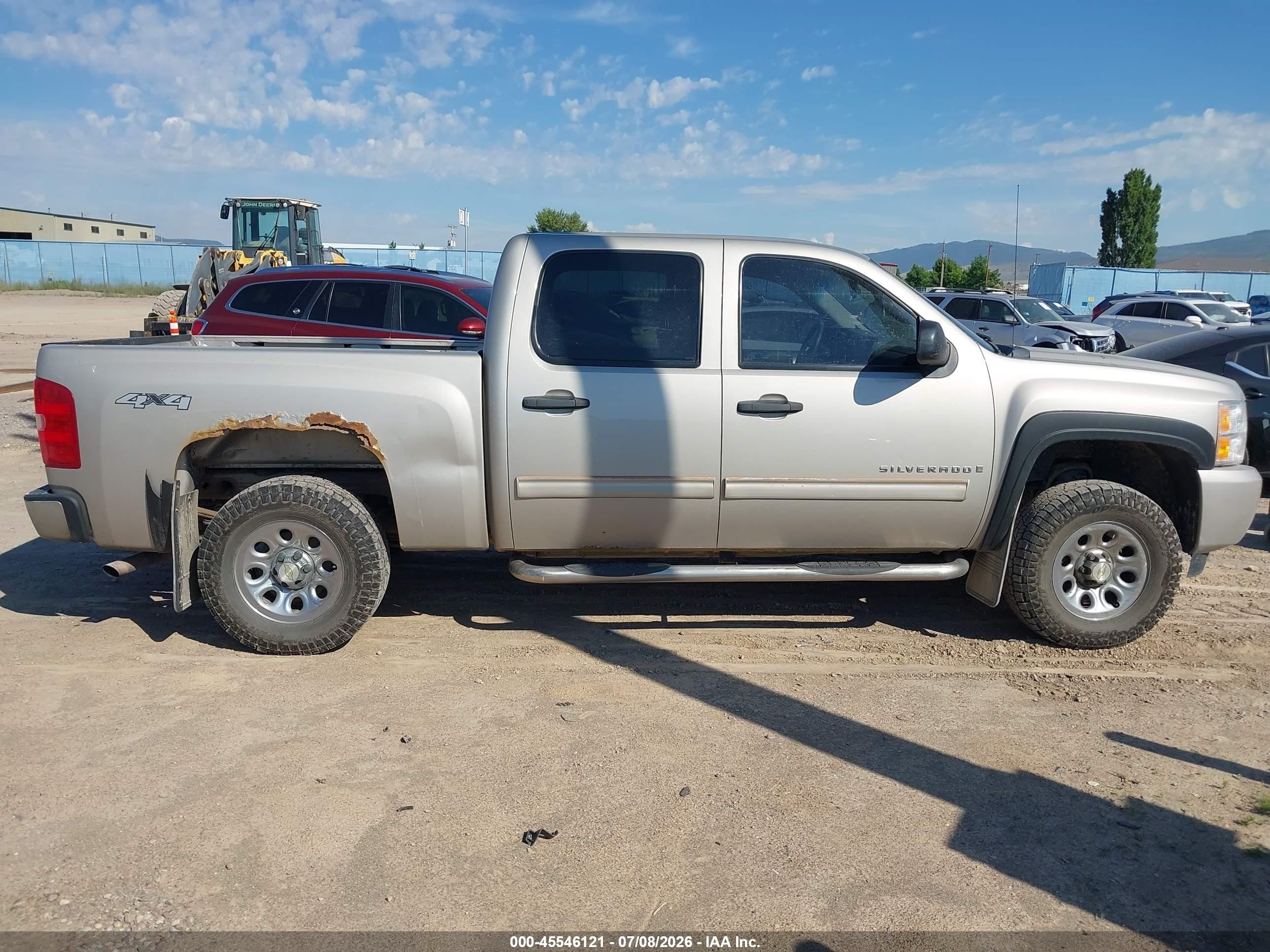 2009 Chevrolet Silverado 1500 Ls/work Truck Серый vin: 3GCEK13C89G232060