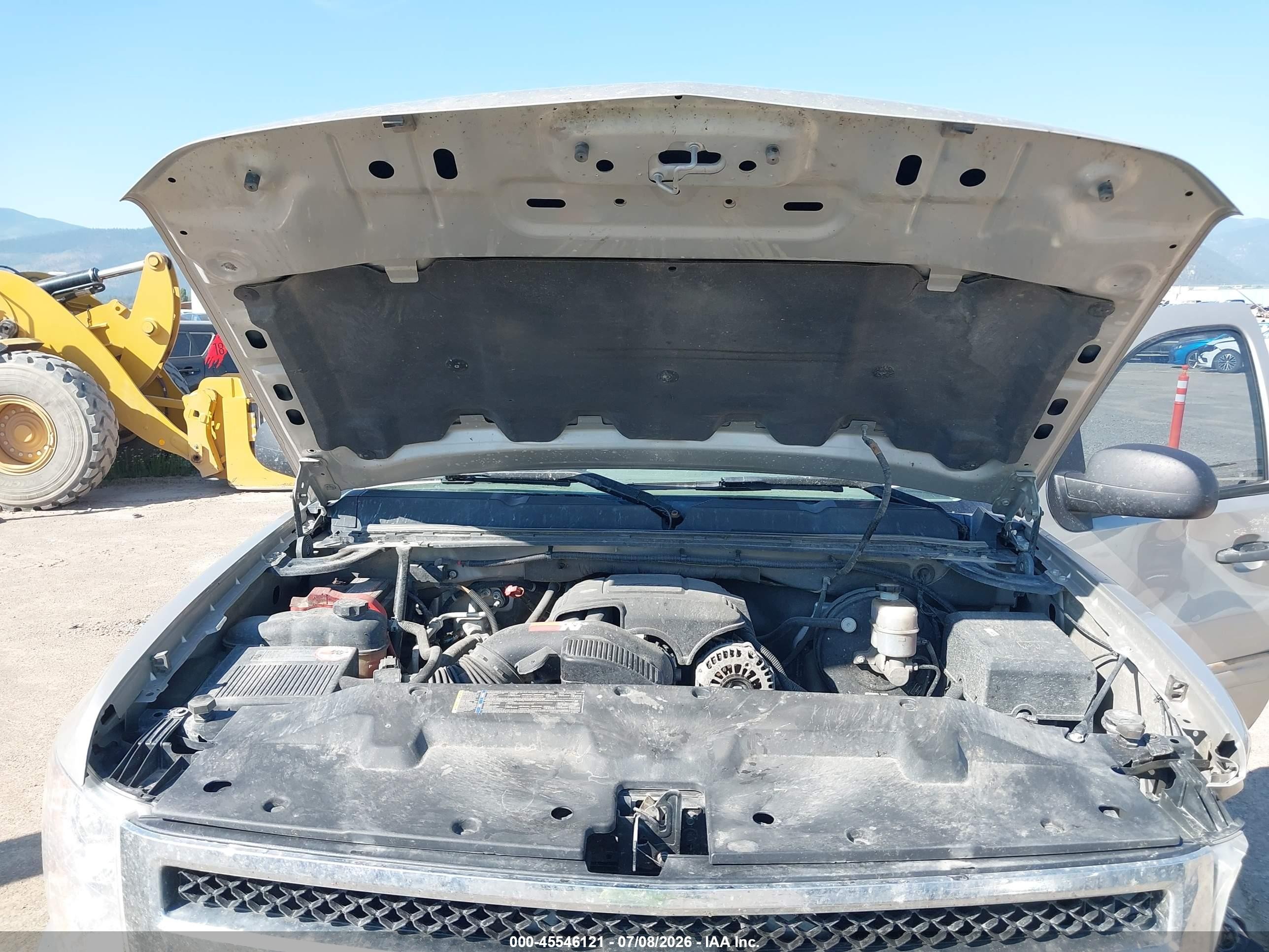 2009 Chevrolet Silverado 1500 Ls/work Truck Серый vin: 3GCEK13C89G232060