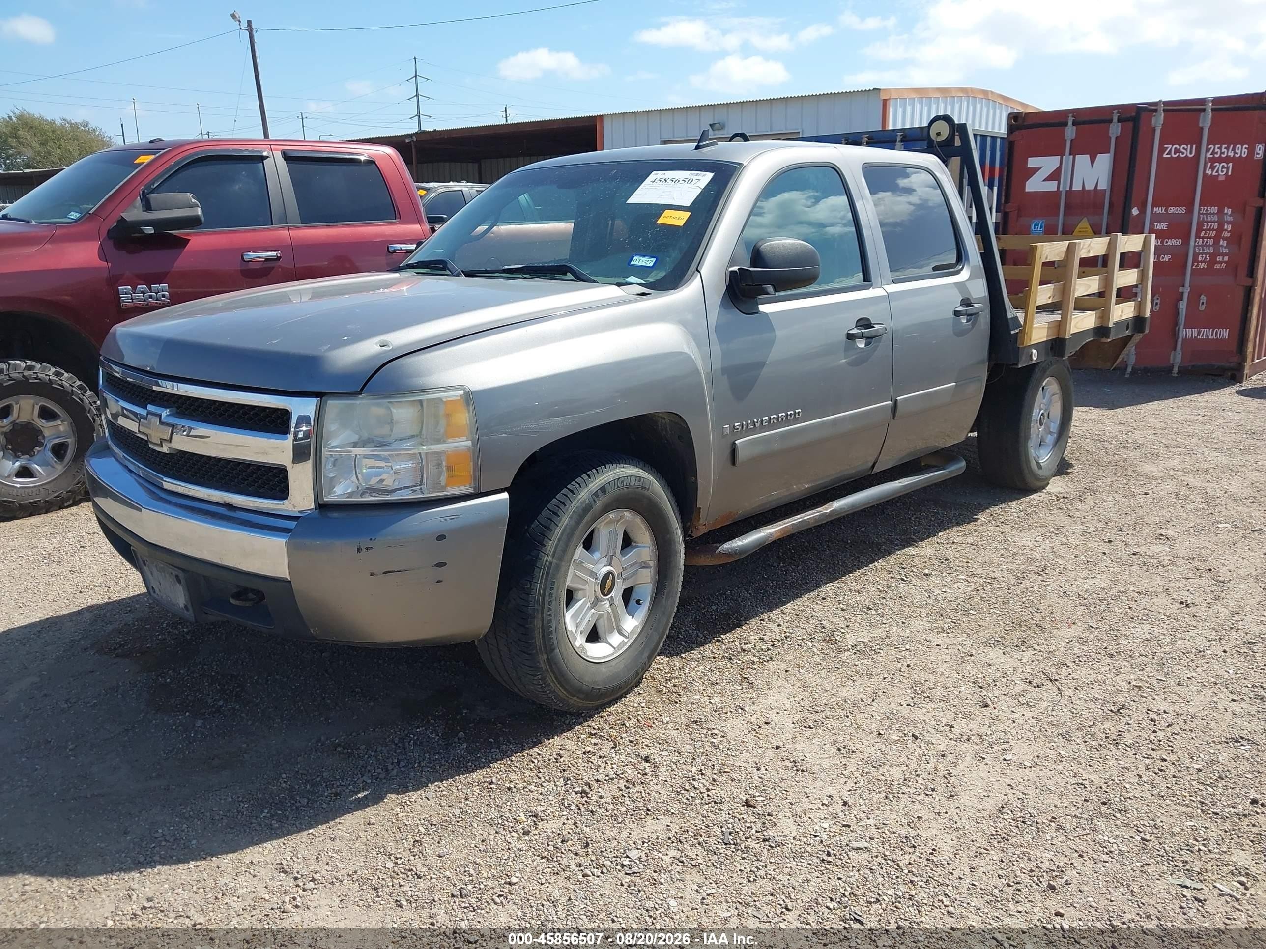 2008 Chevrolet Silverado 1500 Lt1 Silver vin: 3GCEK13J18G215985