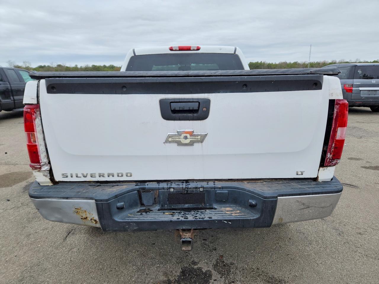 2008 Chevrolet Silverado K1500 Белый vin: 3GCEK13J18G236447