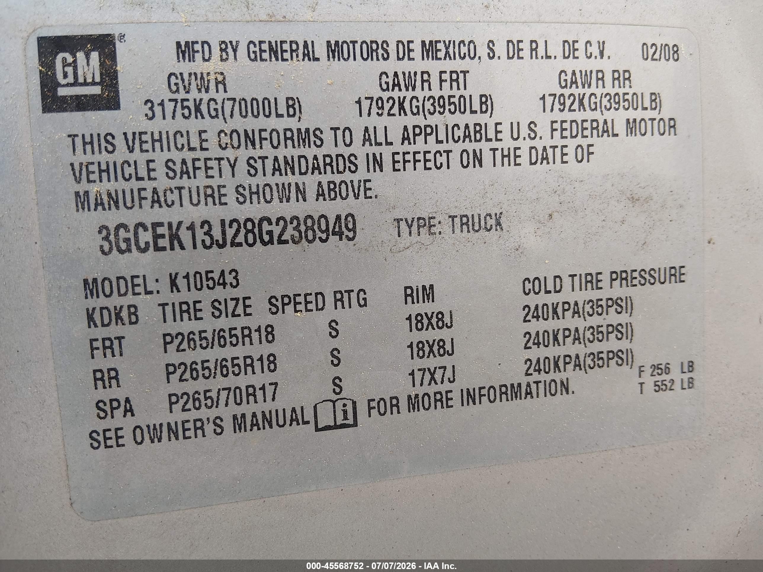2008 Chevrolet Silverado 1500 Lt1 Silver vin: 3GCEK13J28G238949