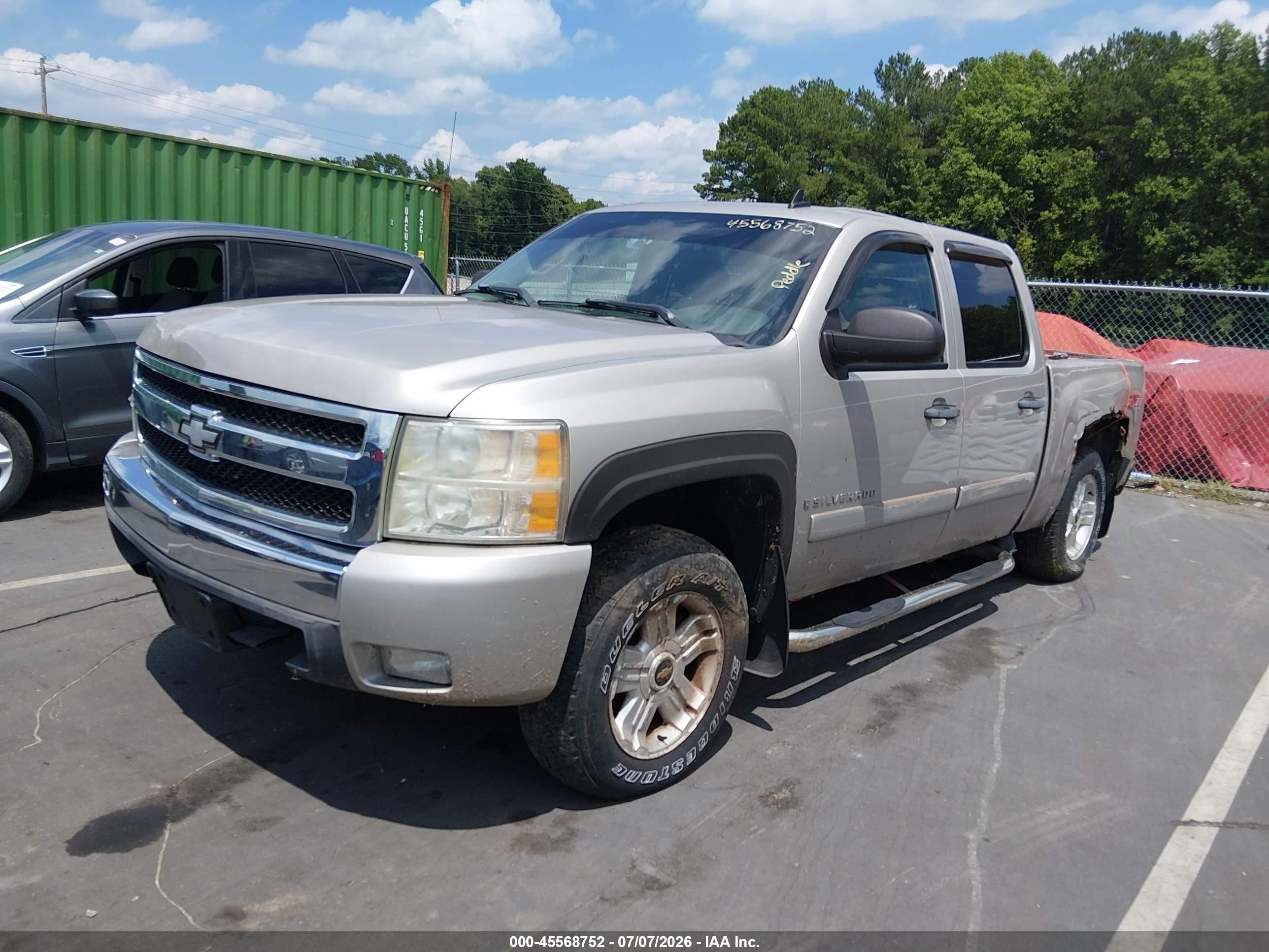 2008 Chevrolet Silverado 1500 Lt1 Silver vin: 3GCEK13J28G238949