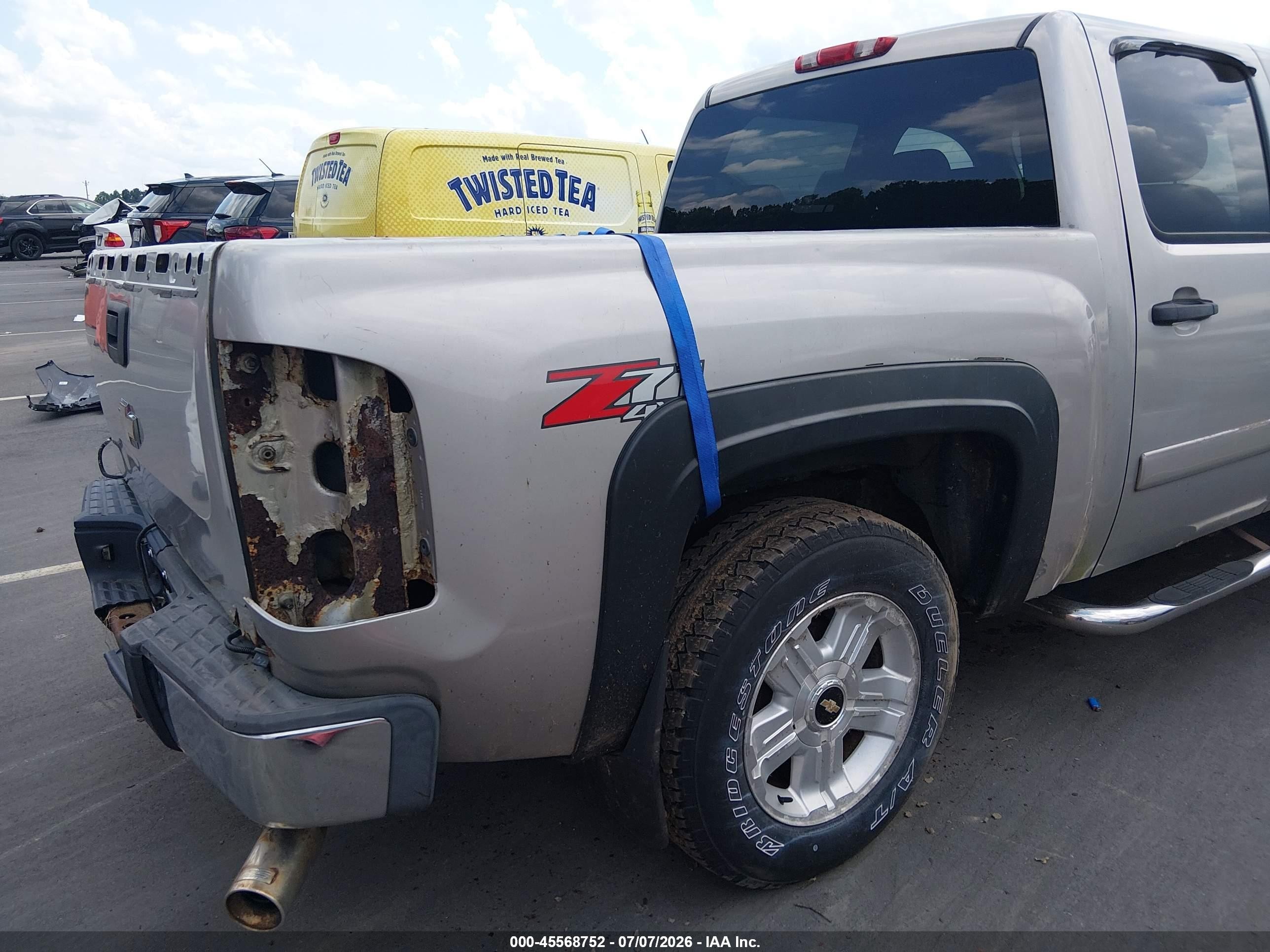 2008 Chevrolet Silverado 1500 Lt1 Silver vin: 3GCEK13J28G238949