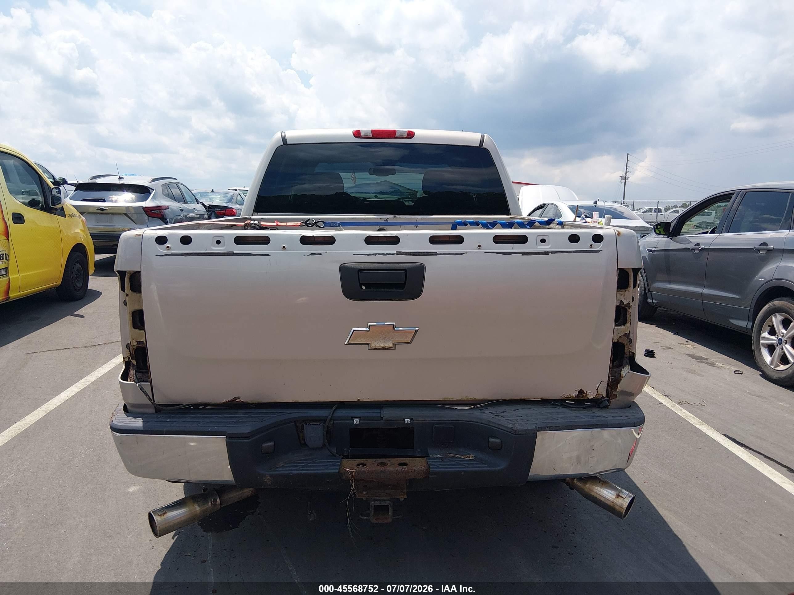2008 Chevrolet Silverado 1500 Lt1 Silver vin: 3GCEK13J28G238949