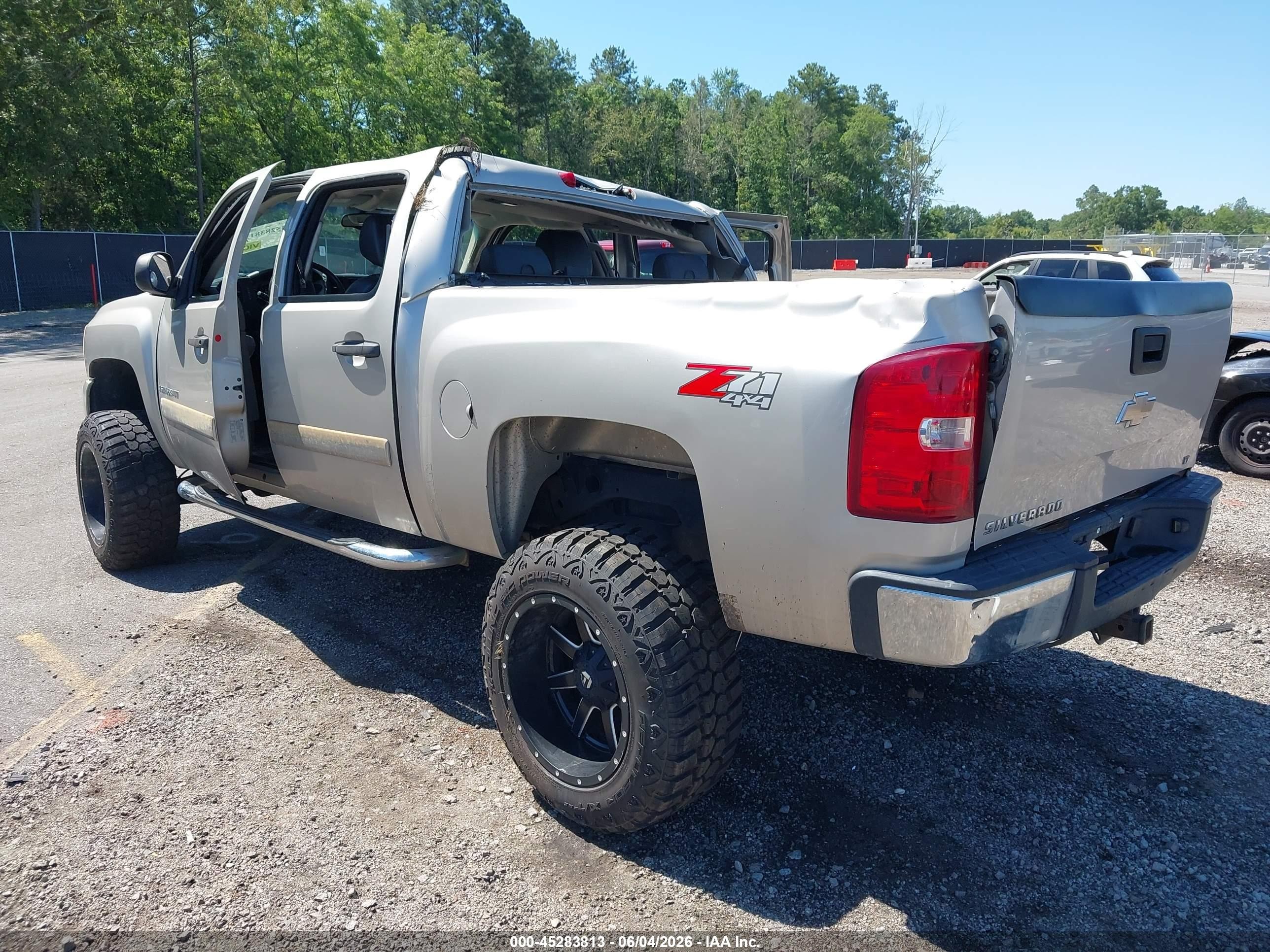 2008 Chevrolet Silverado 1500 Lt1 Silver vin: 3GCEK13J28G300706
