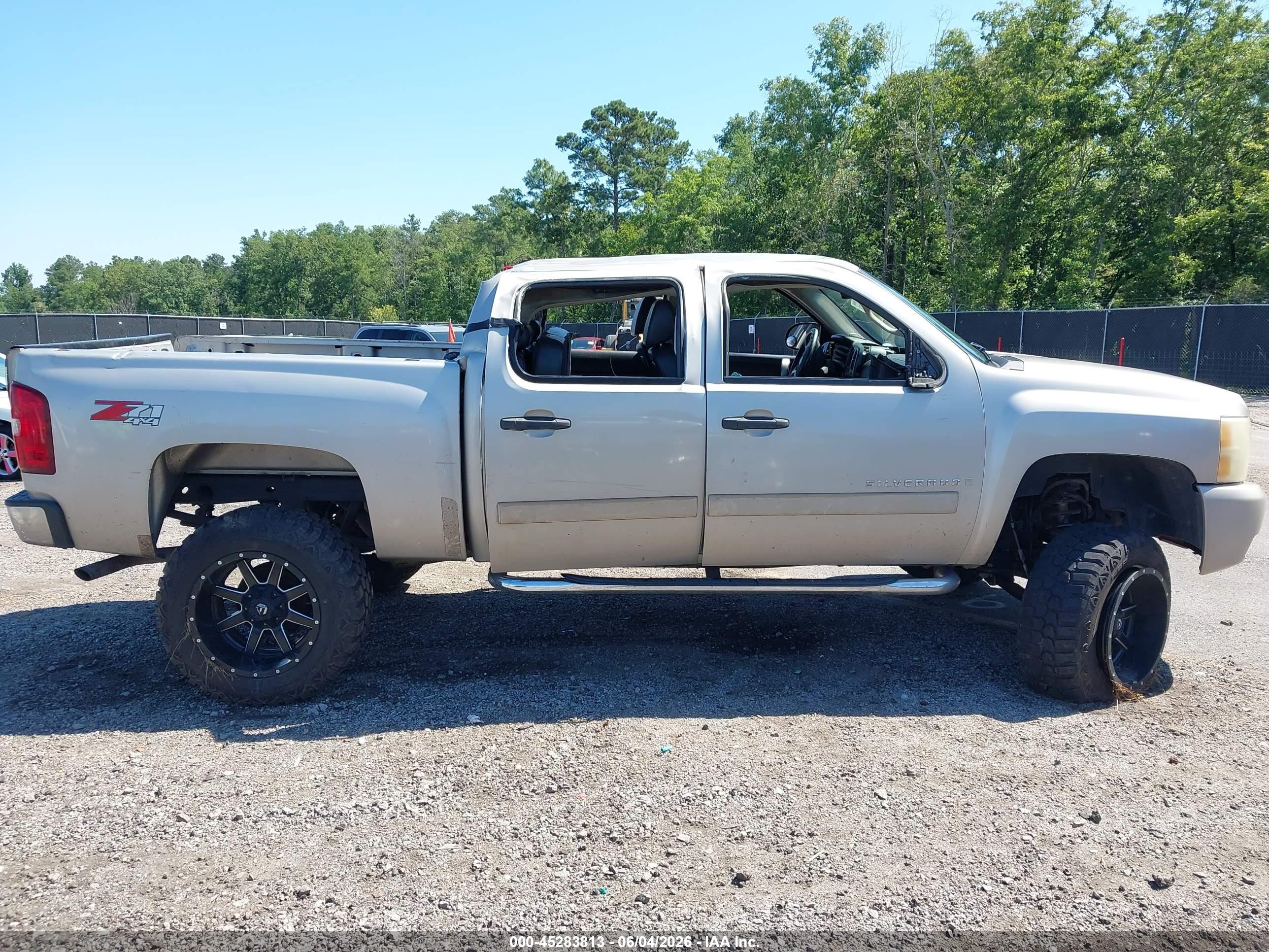 2008 Chevrolet Silverado 1500 Lt1 Silver vin: 3GCEK13J28G300706