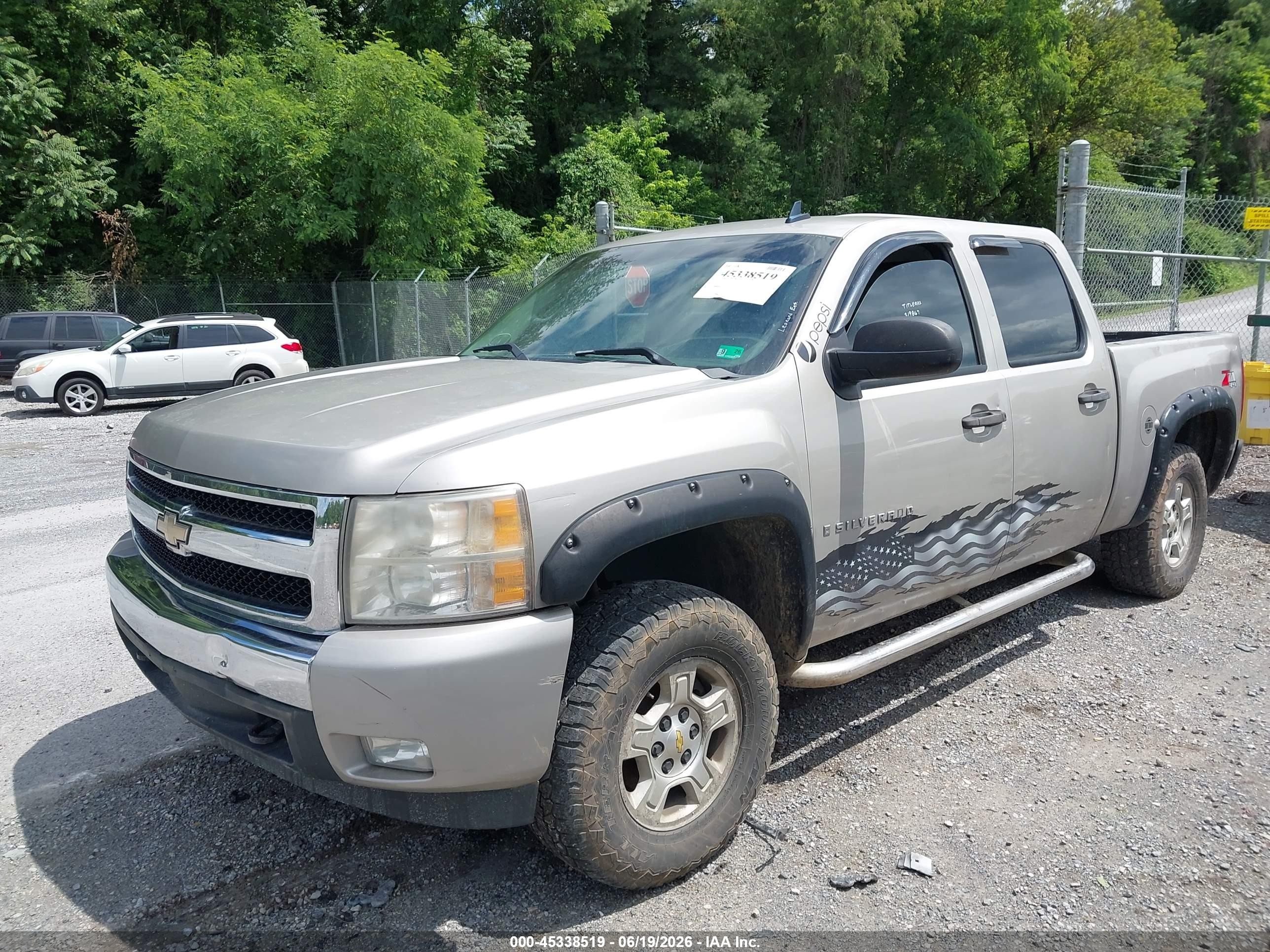 2008 Chevrolet Silverado 1500 Lt1 Champagne vin: 3GCEK13J48G219867