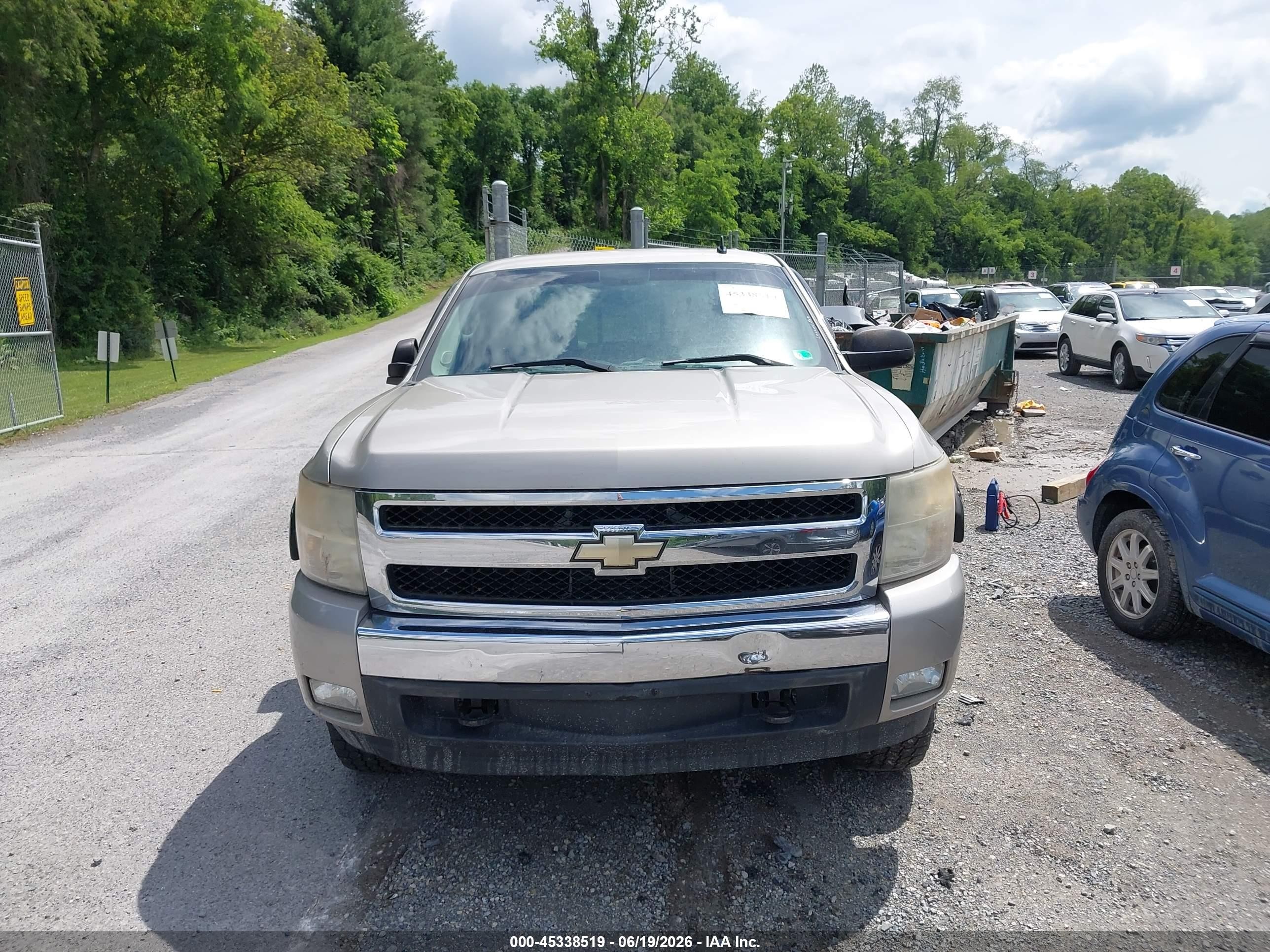 2008 Chevrolet Silverado 1500 Lt1 Champagne vin: 3GCEK13J48G219867