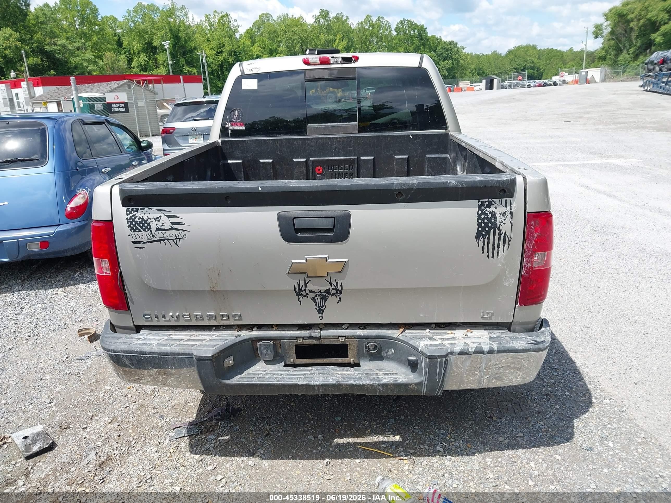 2008 Chevrolet Silverado 1500 Lt1 Champagne vin: 3GCEK13J48G219867