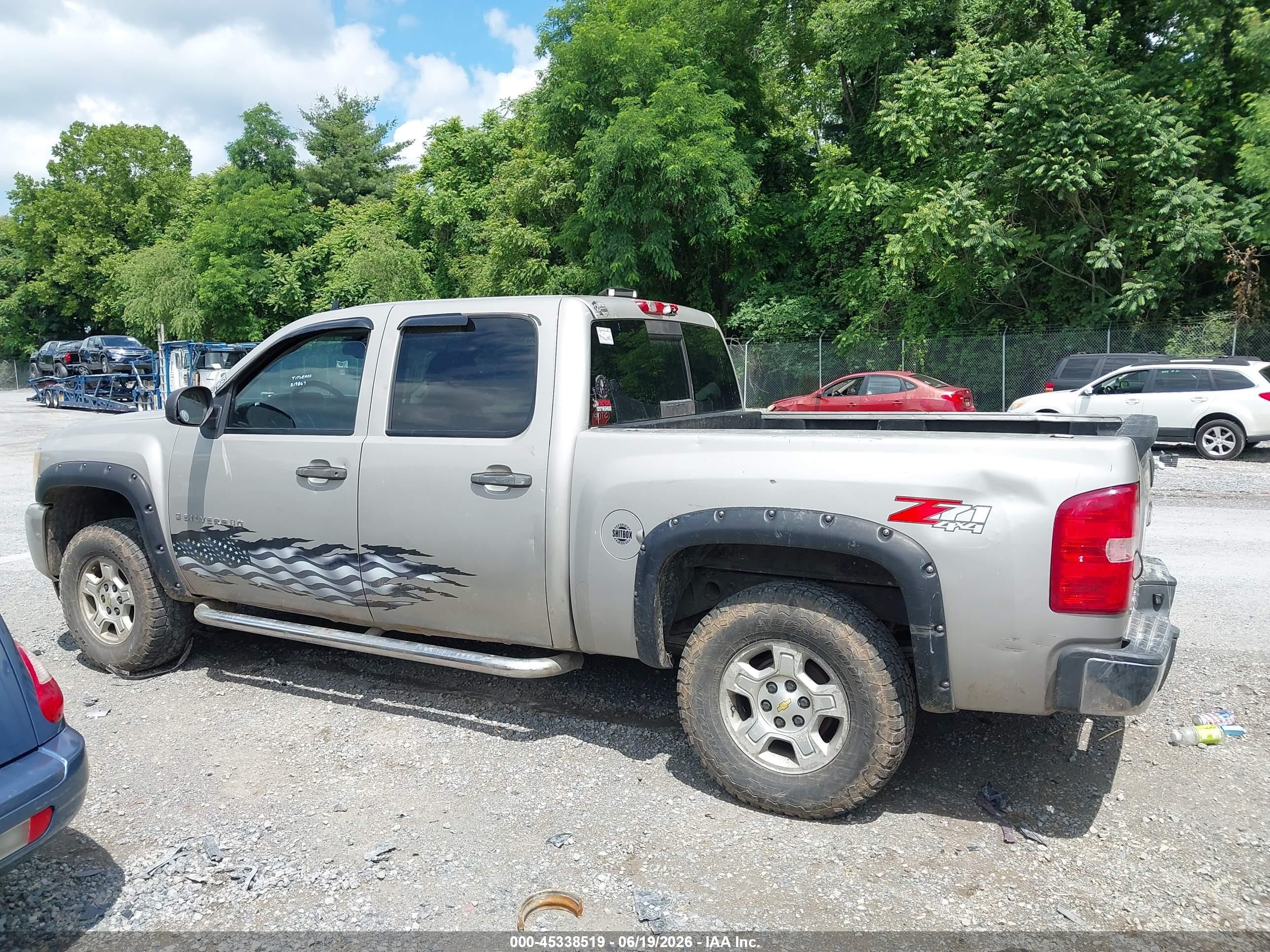 2008 Chevrolet Silverado 1500 Lt1 Champagne vin: 3GCEK13J48G219867
