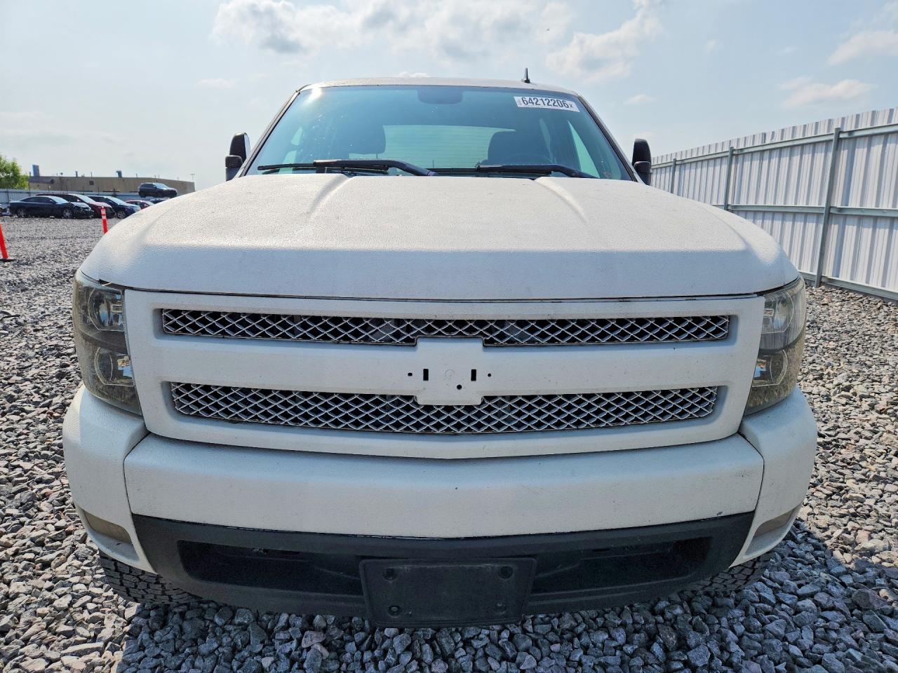 2008 Chevrolet Silverado K1500 White vin: 3GCEK13J48G253033