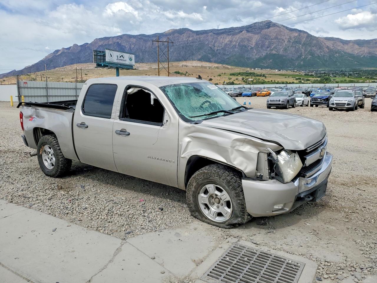 2008 Chevrolet Silverado K1500 Коричневый vin: 3GCEK13J58G220851