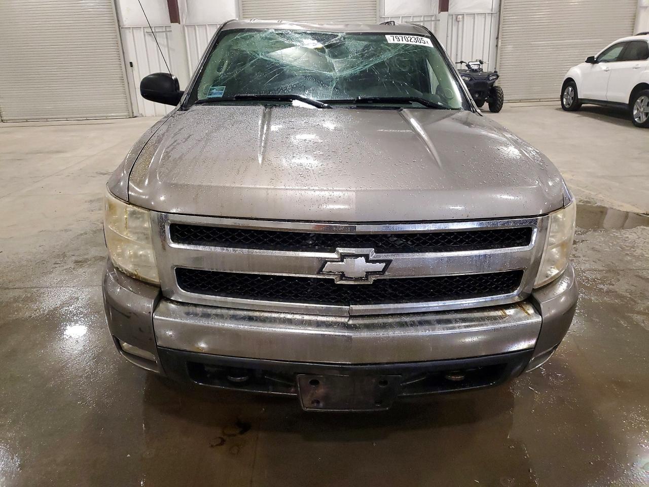 2008 Chevrolet Silverado K1500 Gray vin: 3GCEK13J58G287336