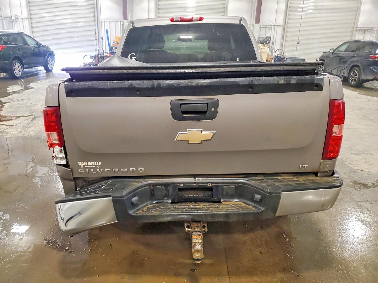 2008 Chevrolet Silverado K1500 Gray vin: 3GCEK13J58G287336