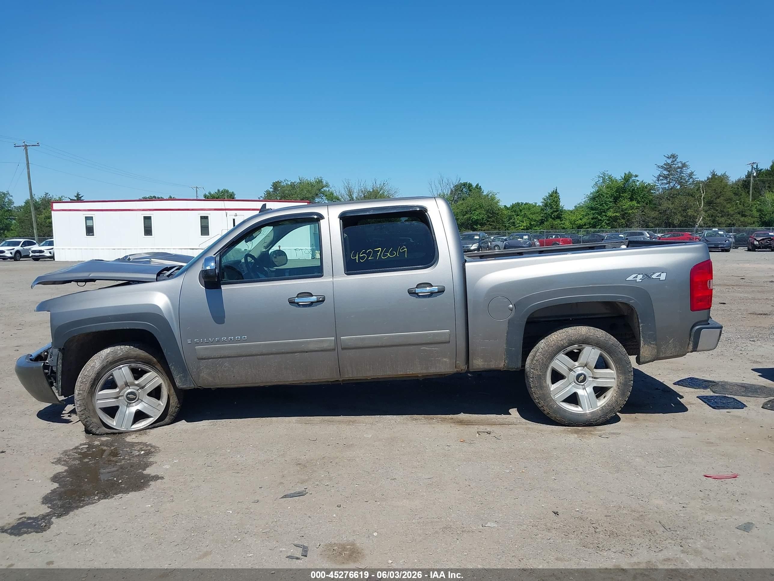 2008 Chevrolet Silverado 1500 Lt1 Gray vin: 3GCEK13J68G240350