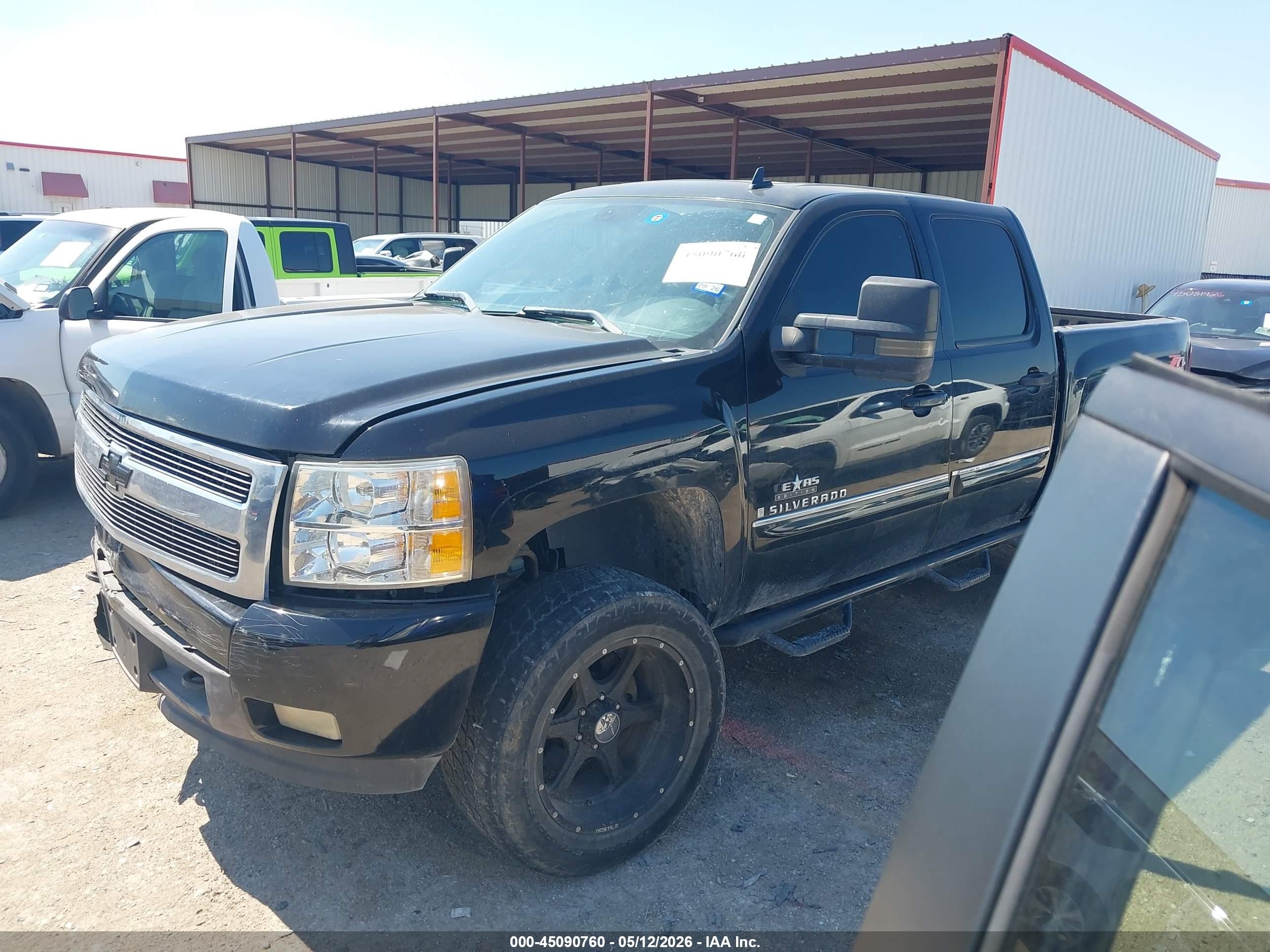 2008 Chevrolet Silverado 1500 Ltz Black vin: 3GCEK13J68G251526