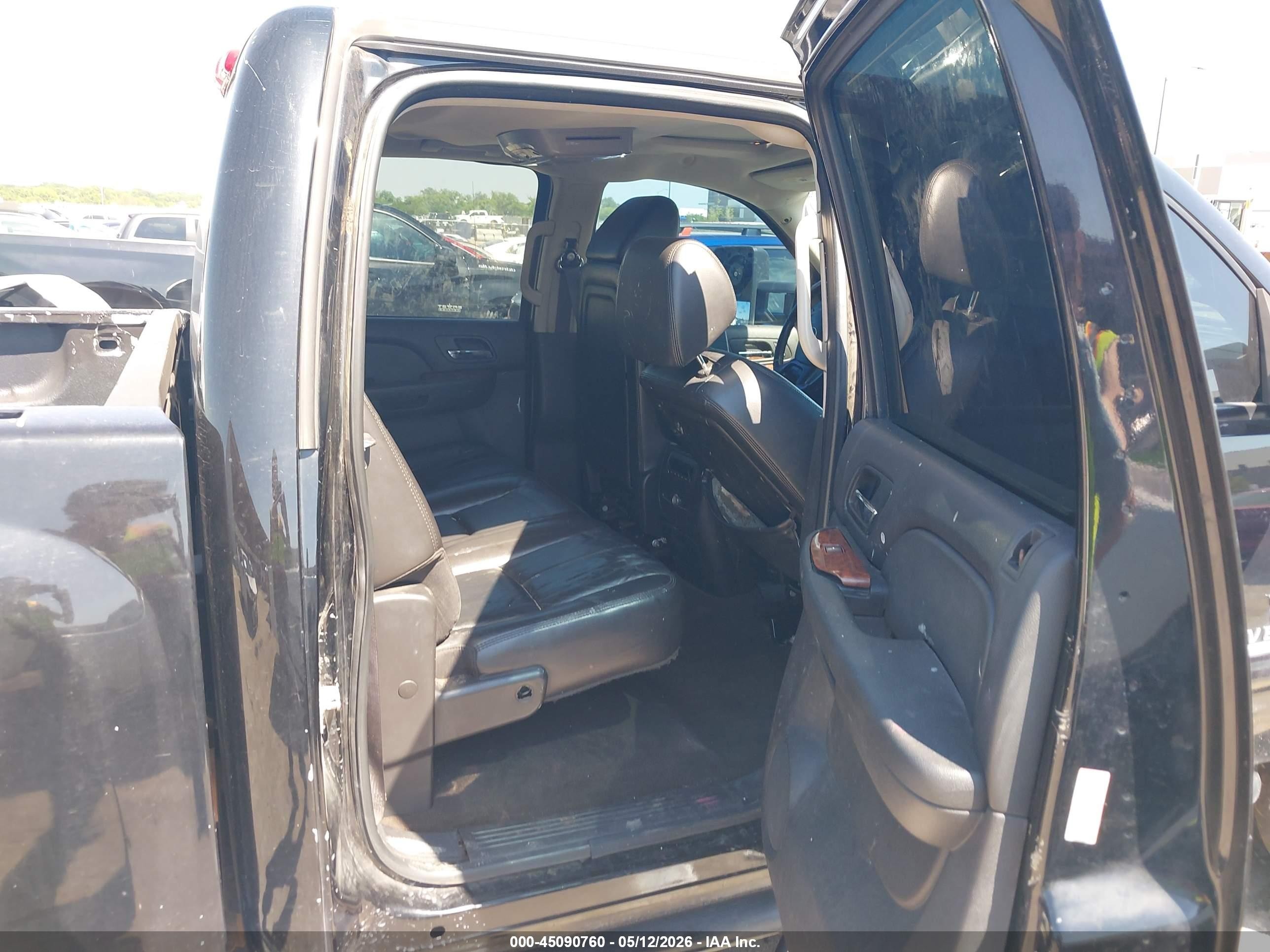 2008 Chevrolet Silverado 1500 Ltz Black vin: 3GCEK13J68G251526