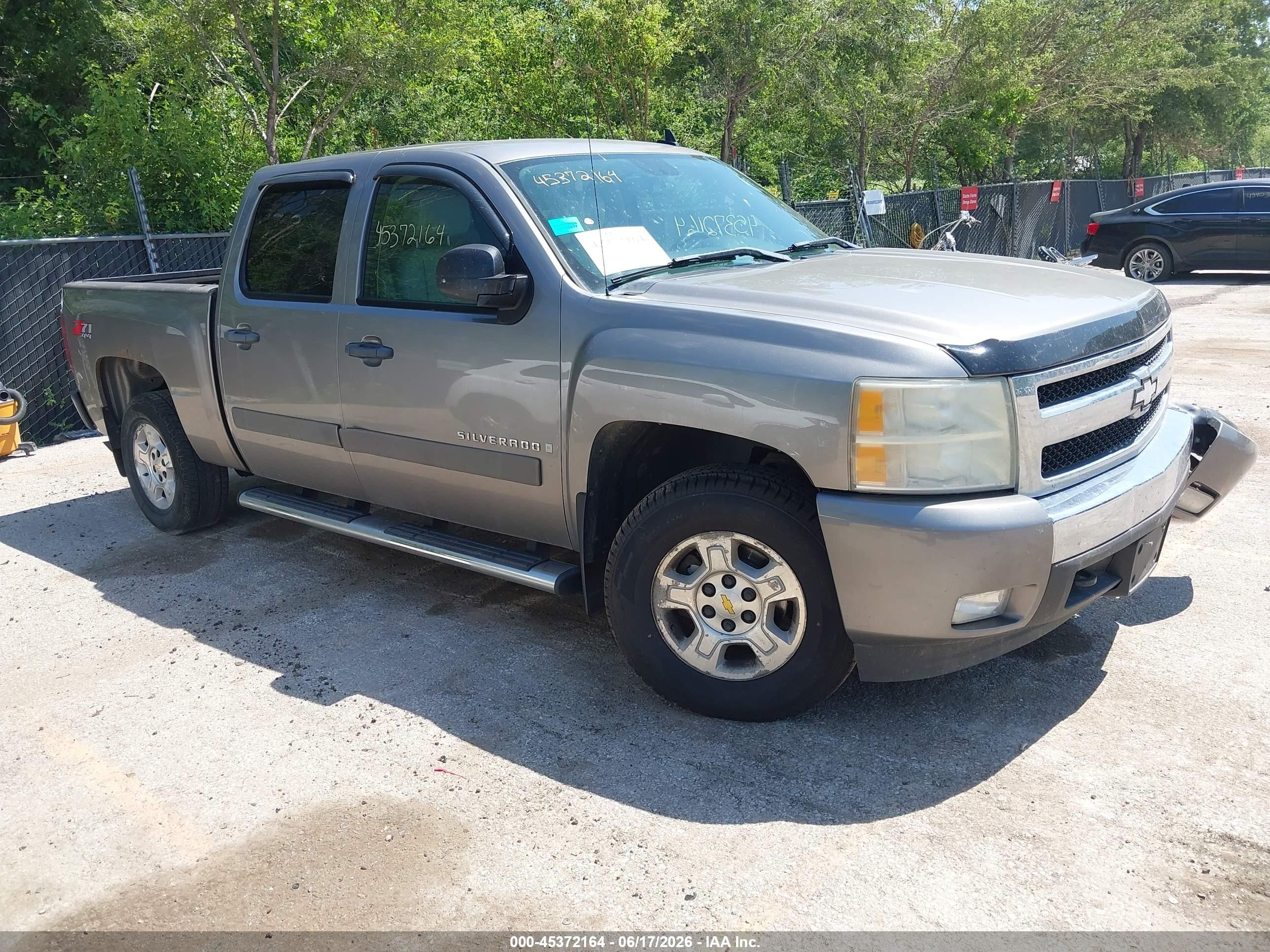 2008 Chevrolet Silverado 1500 Lt1 Gray vin: 3GCEK13J68G278841