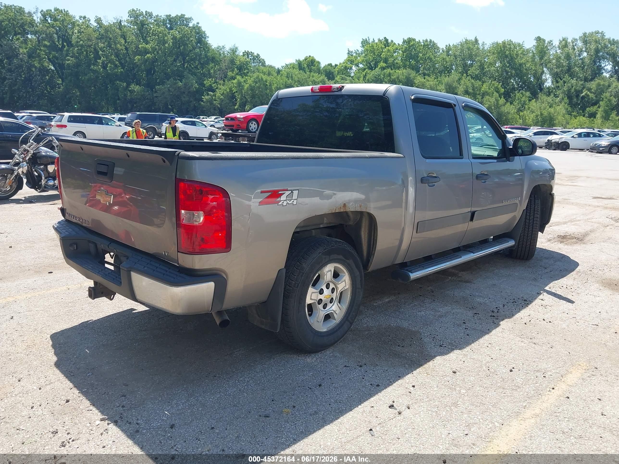 2008 Chevrolet Silverado 1500 Lt1 Gray vin: 3GCEK13J68G278841