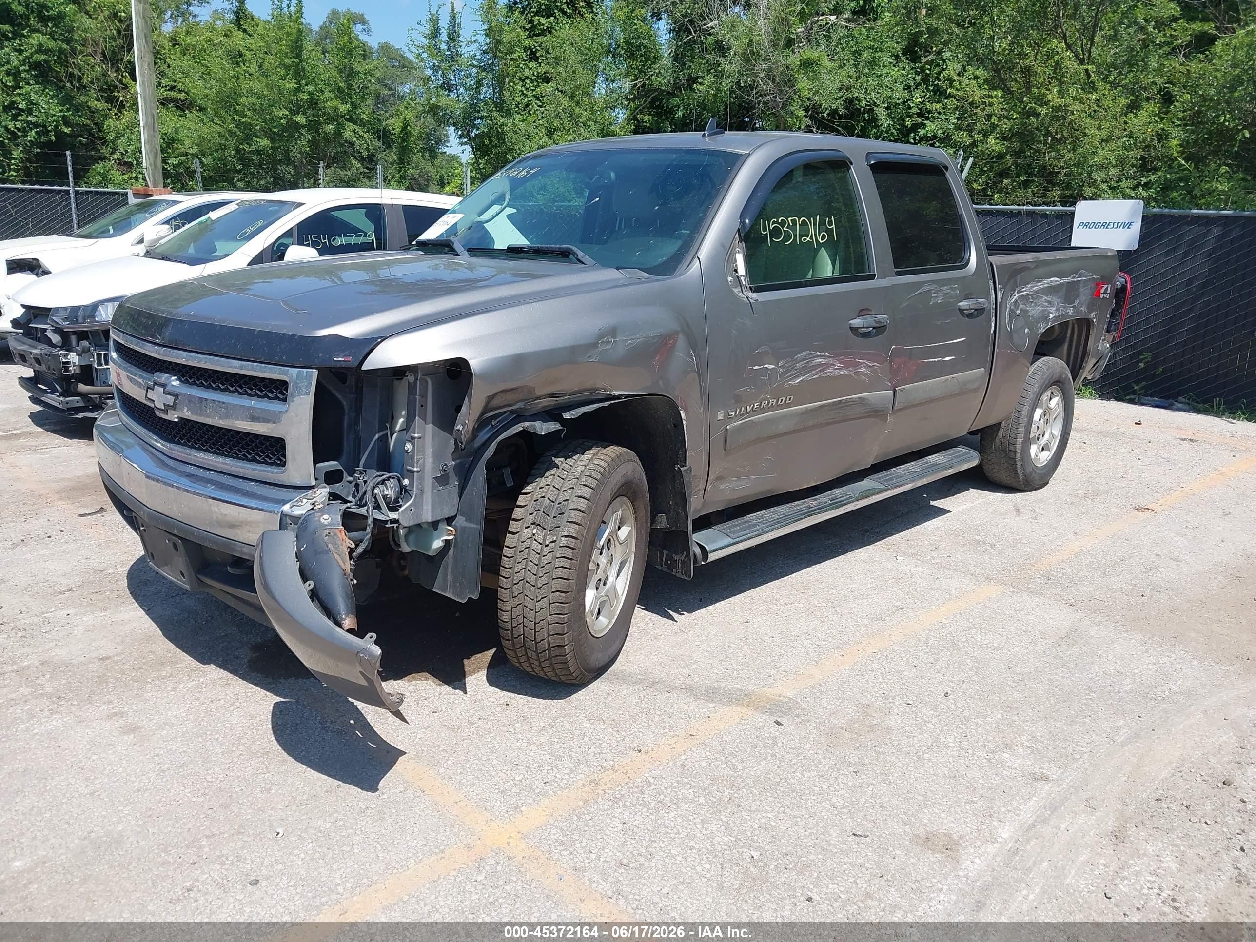 2008 Chevrolet Silverado 1500 Lt1 Gray vin: 3GCEK13J68G278841