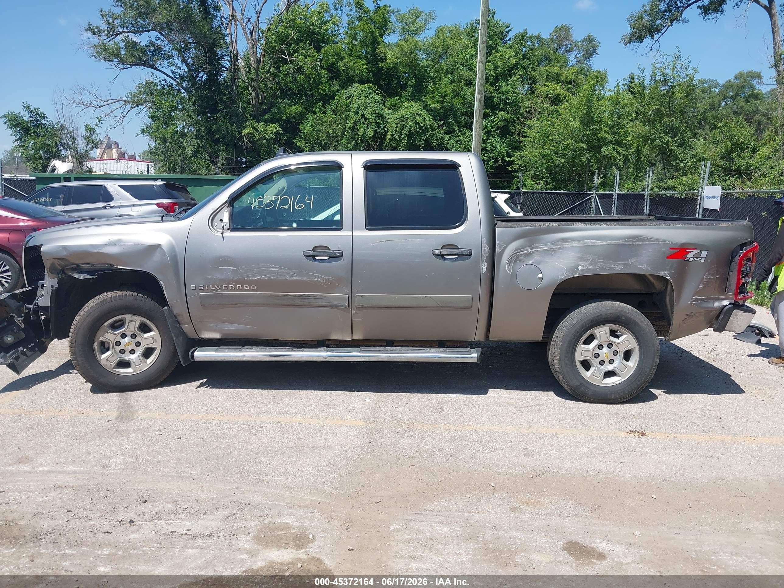 2008 Chevrolet Silverado 1500 Lt1 Gray vin: 3GCEK13J68G278841