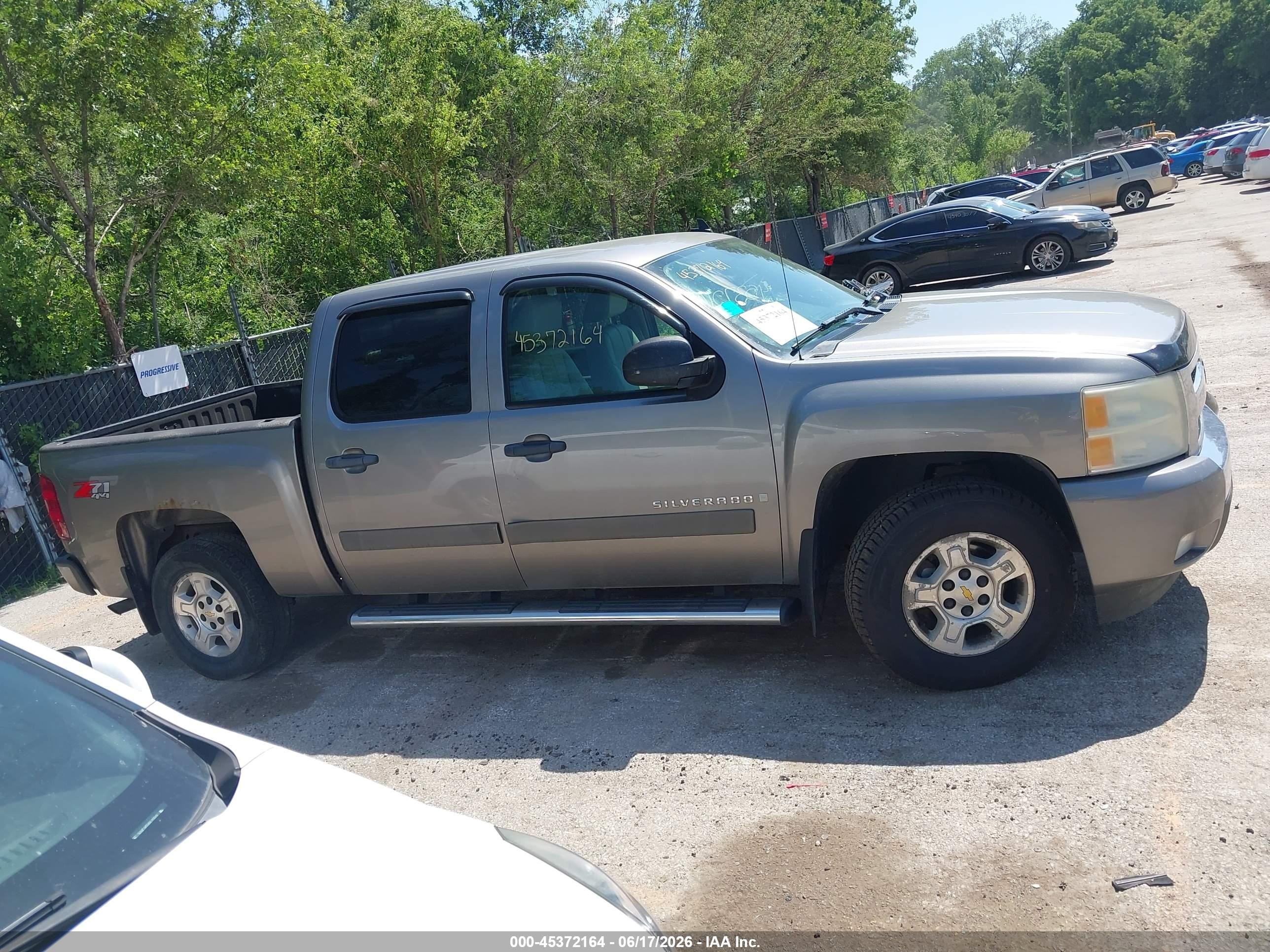 2008 Chevrolet Silverado 1500 Lt1 Gray vin: 3GCEK13J68G278841