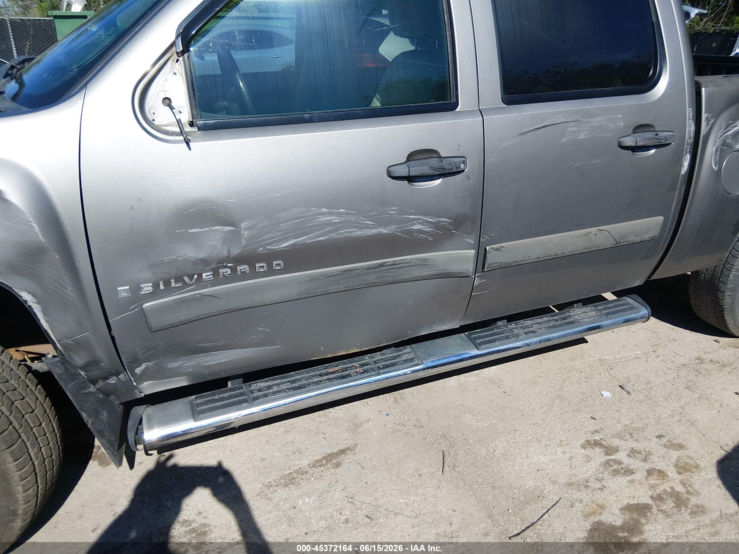 2008 Chevrolet Silverado 1500 Lt1 Gray vin: 3GCEK13J68G278841