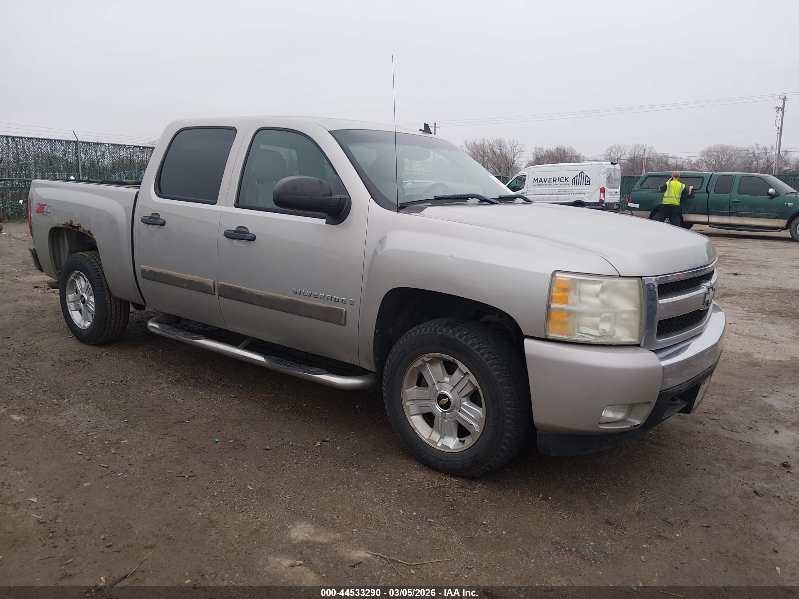 2008 Chevrolet Silverado 1500 Lt1 Gray vin: 3GCEK13J78G251695