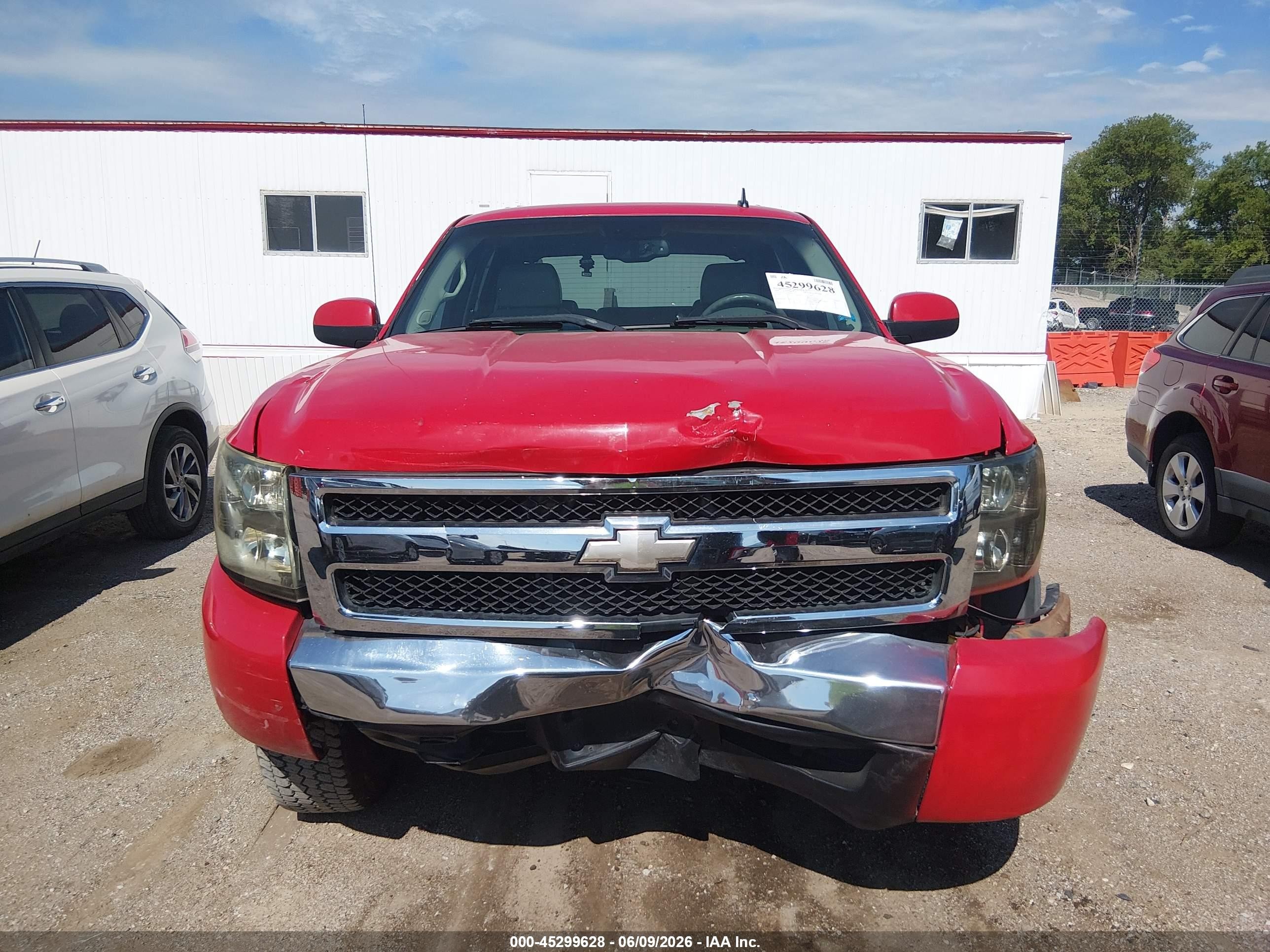 2007 Chevrolet Silverado 1500 Ltz Red vin: 3GCEK13M07G511136