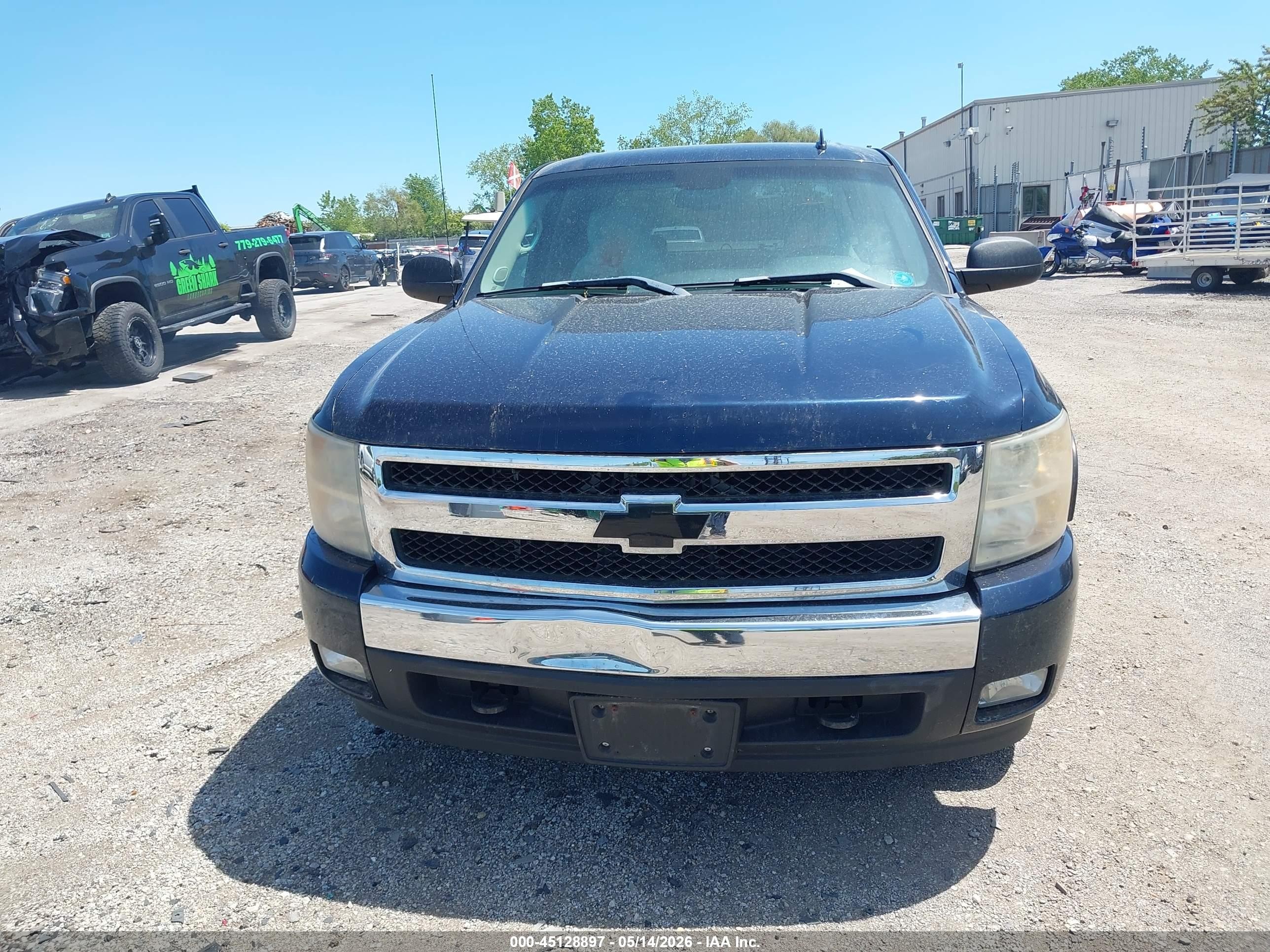 2007 Chevrolet Silverado 1500 Lt1 Blue vin: 3GCEK13M07G511444