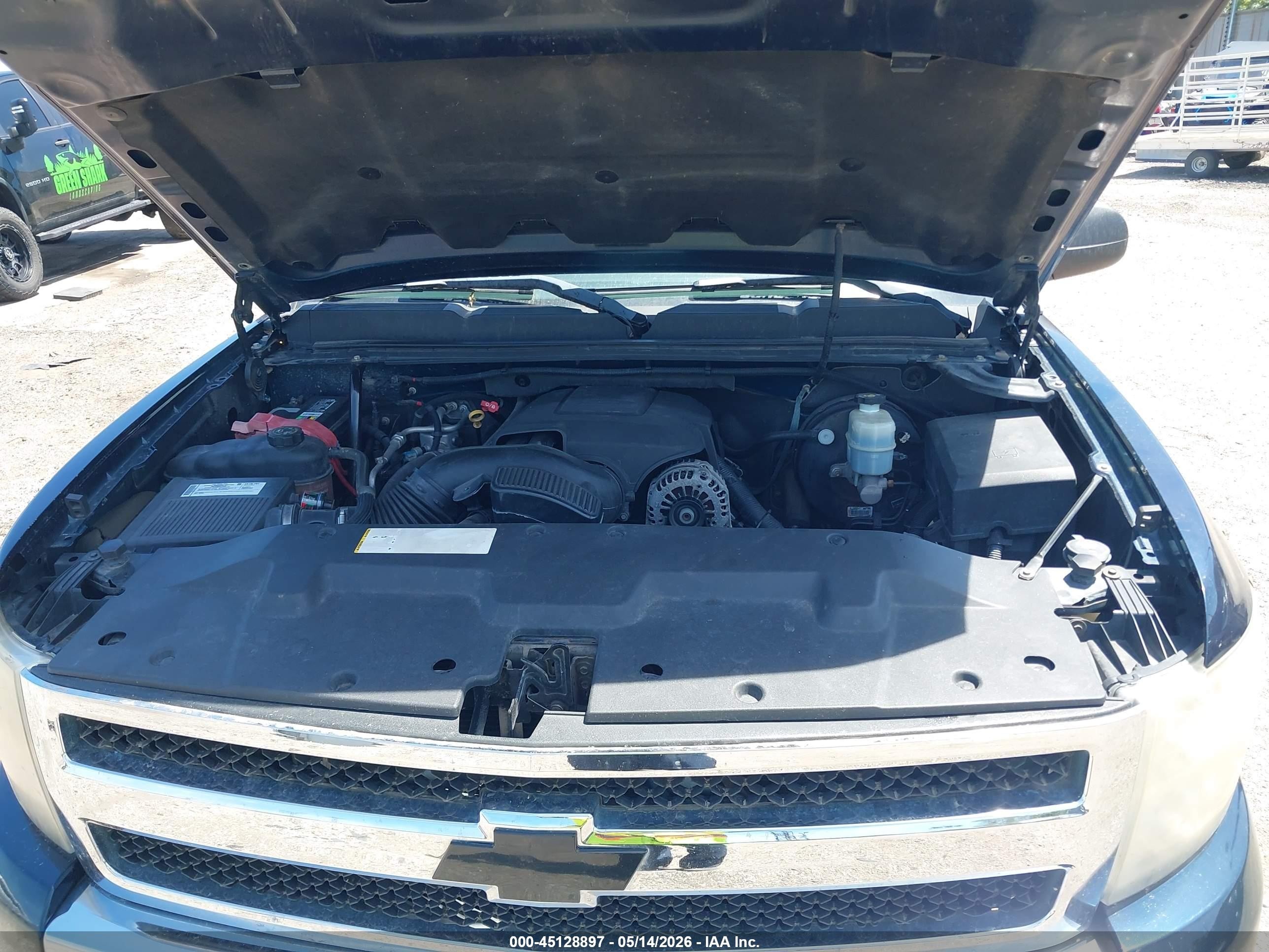 2007 Chevrolet Silverado 1500 Lt1 Blue vin: 3GCEK13M07G511444
