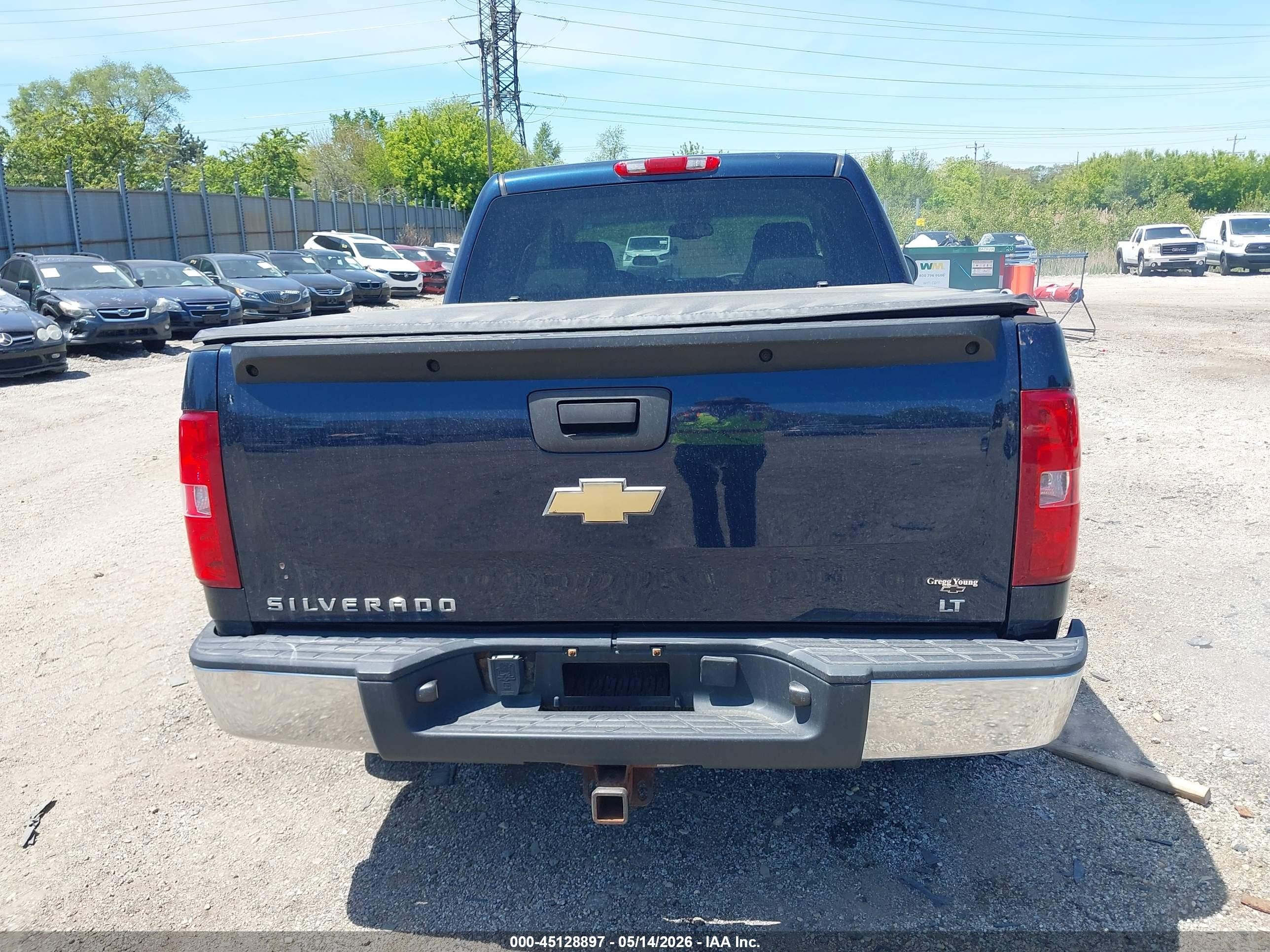 2007 Chevrolet Silverado 1500 Lt1 Blue vin: 3GCEK13M07G511444