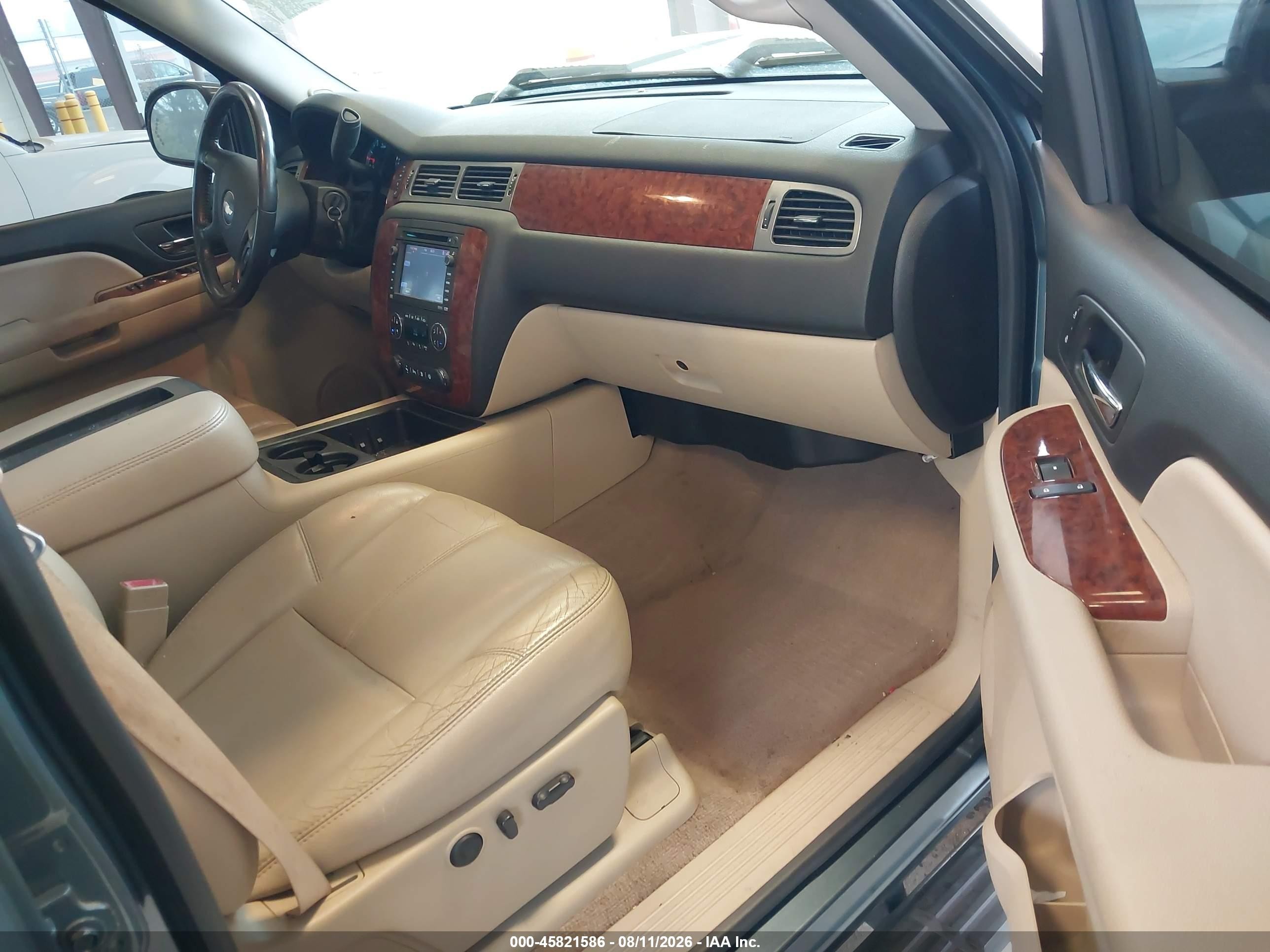 2008 Chevrolet Silverado 1500 Ltz Blue vin: 3GCEK13M08G105617