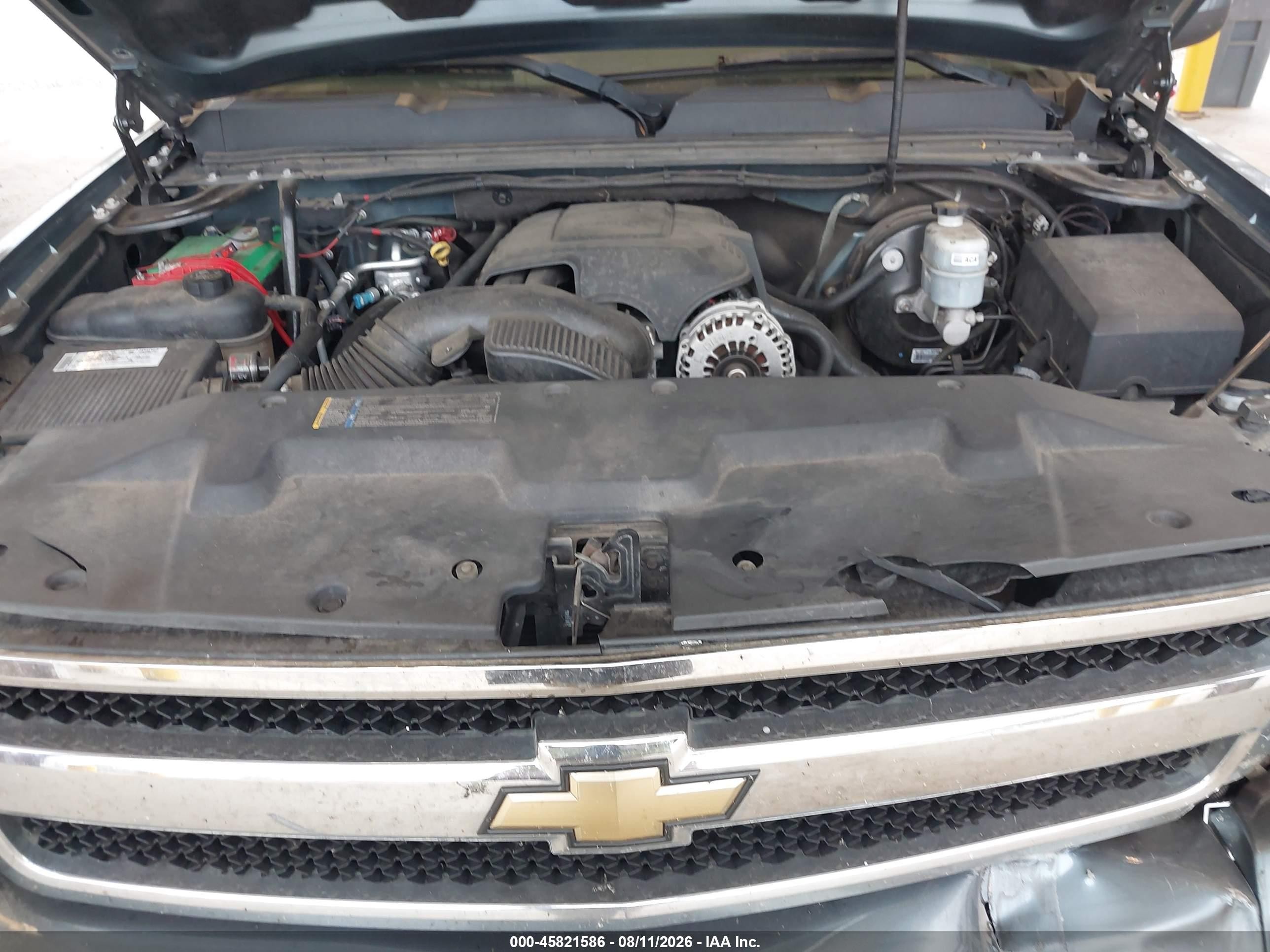 2008 Chevrolet Silverado 1500 Ltz Blue vin: 3GCEK13M08G105617