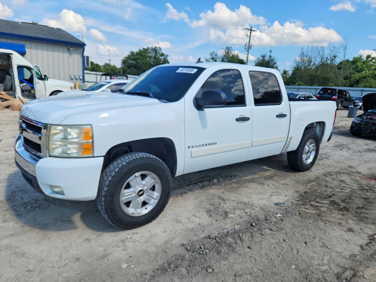 2008 Chevrolet Silverado K1500 Белый vin: 3GCEK13M08G112986