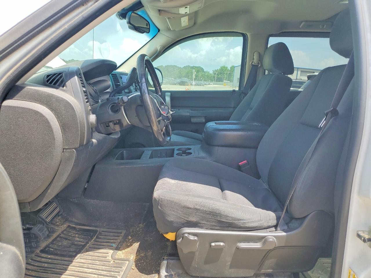 2007 Chevrolet Silverado K1500 Crew Cab White vin: 3GCEK13M27G510957