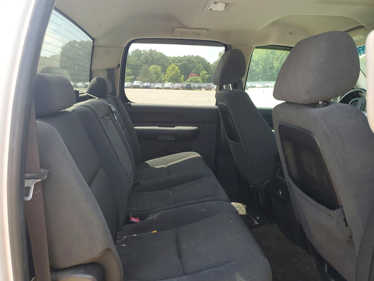 2007 Chevrolet Silverado K1500 Crew Cab White vin: 3GCEK13M27G510957