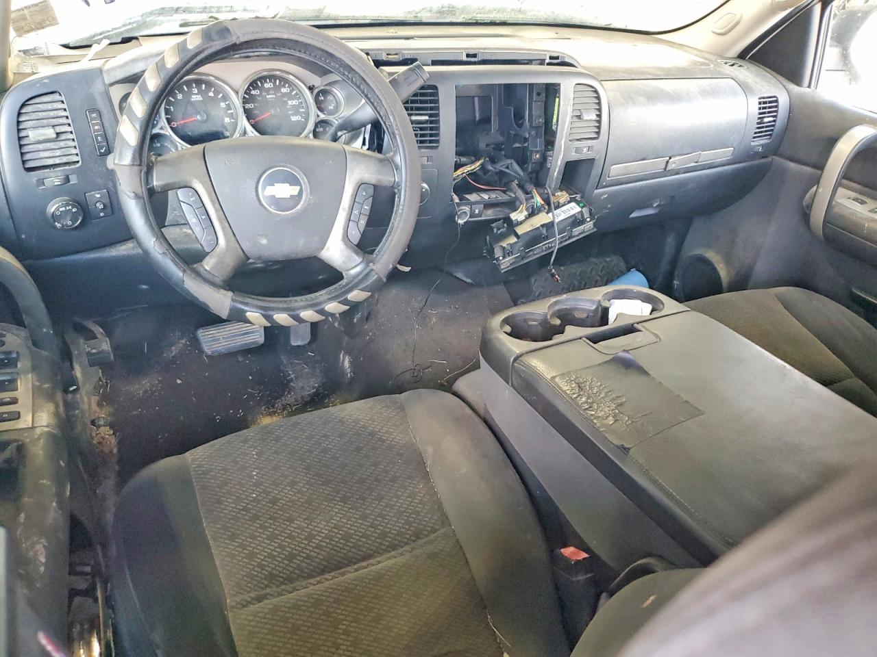 2007 Chevrolet Silverado K1500 Crew Cab White vin: 3GCEK13M27G512854