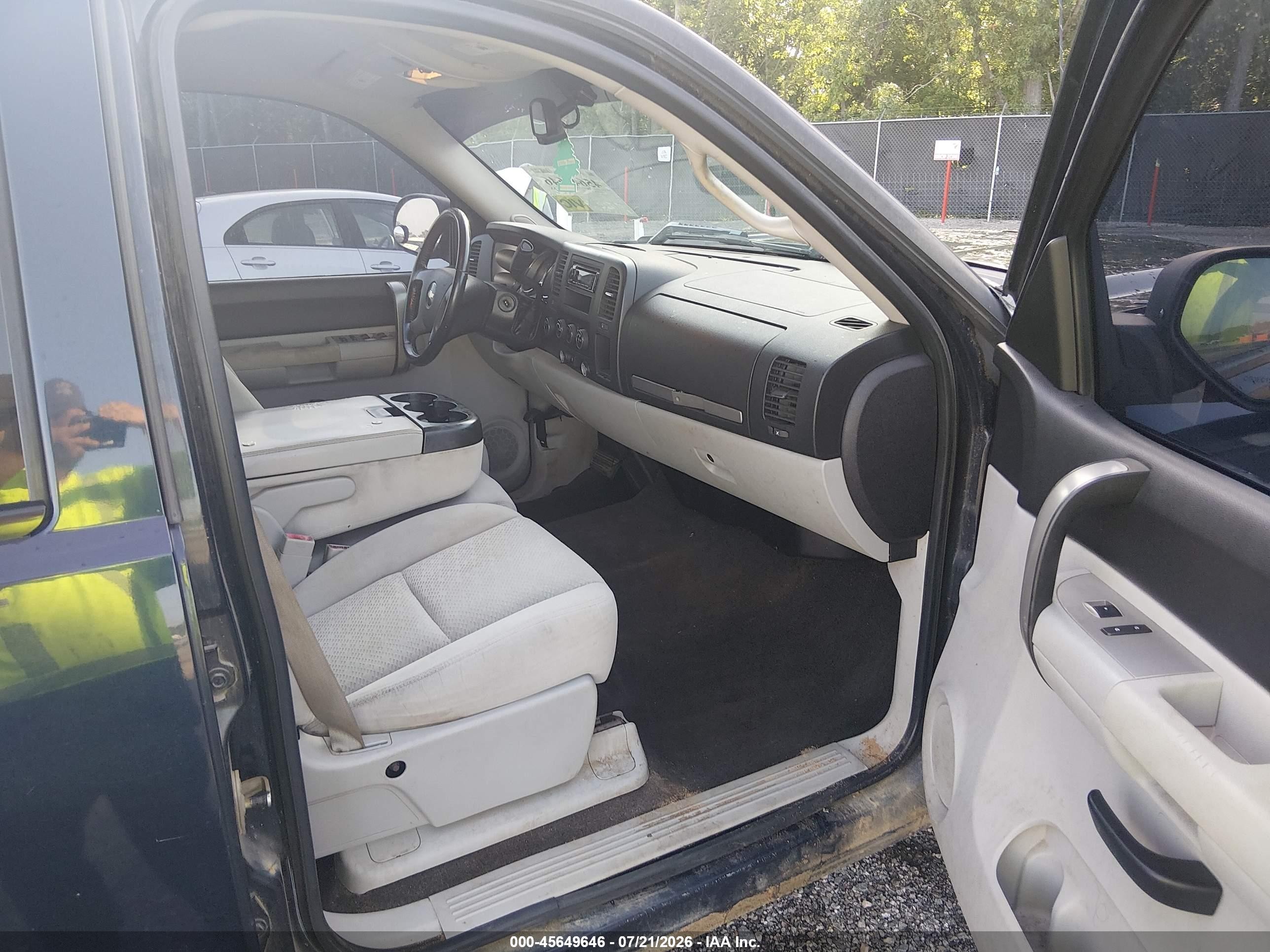 2008 Chevrolet Silverado 1500 Lt1 Blue vin: 3GCEK13M28G122077