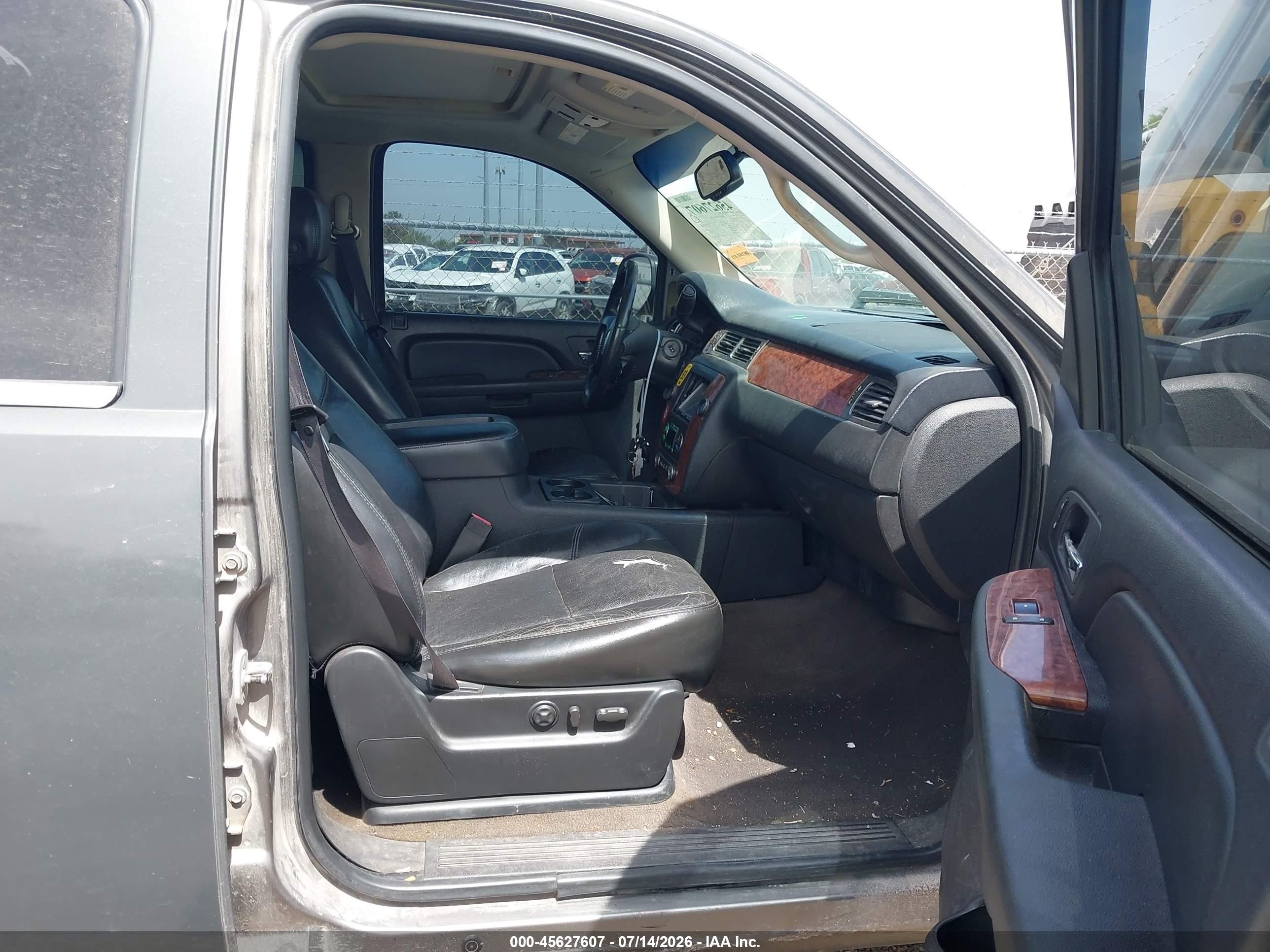 2007 Chevrolet Silverado 1500 Ltz Gray vin: 3GCEK13M37G544003