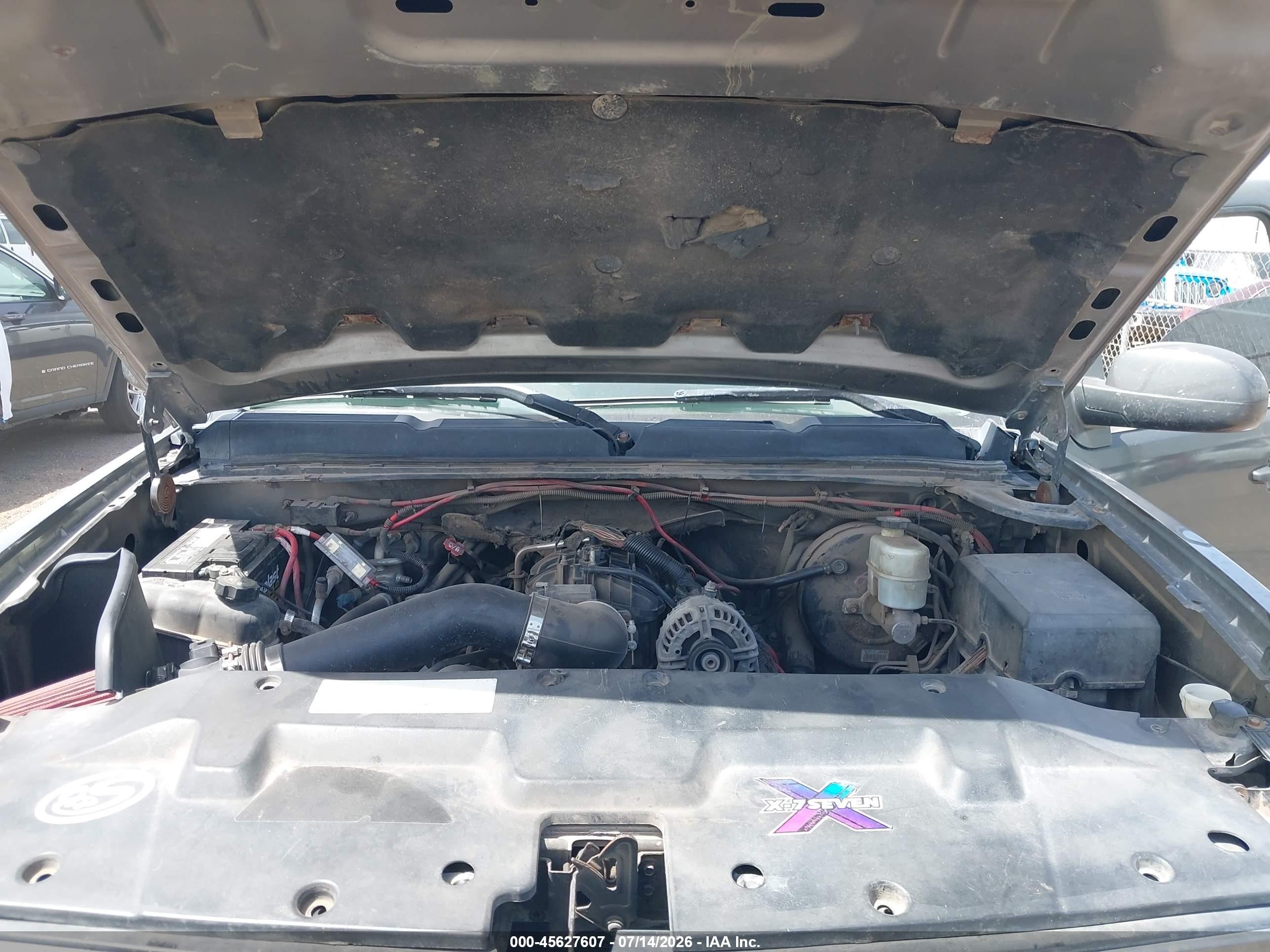 2007 Chevrolet Silverado 1500 Ltz Gray vin: 3GCEK13M37G544003
