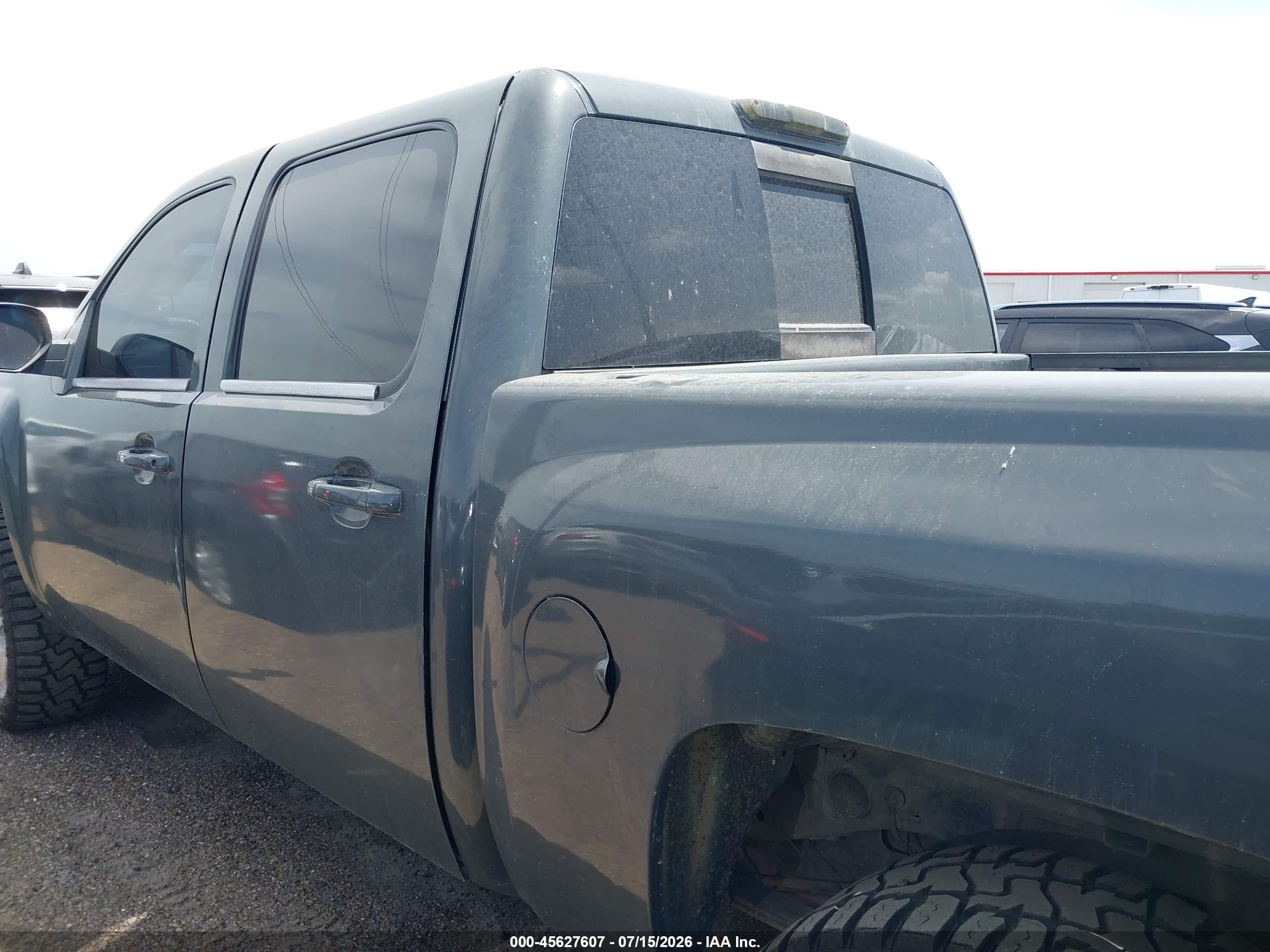 2007 Chevrolet Silverado 1500 Ltz Gray vin: 3GCEK13M37G544003