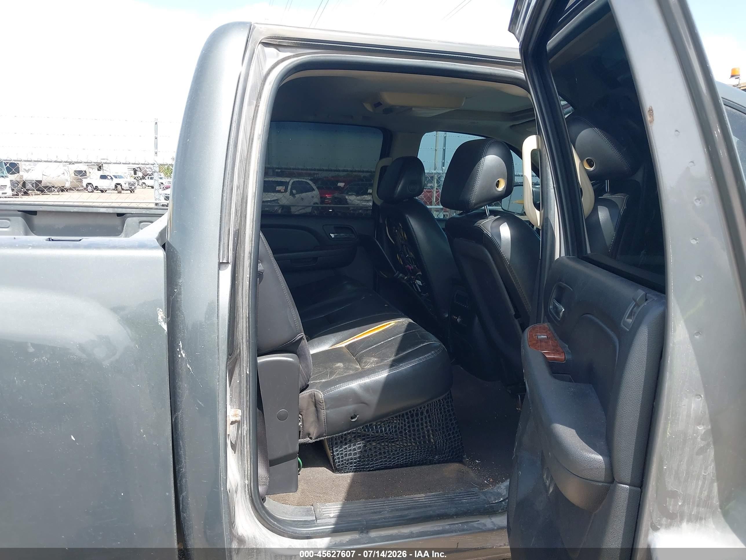 2007 Chevrolet Silverado 1500 Ltz Gray vin: 3GCEK13M37G544003