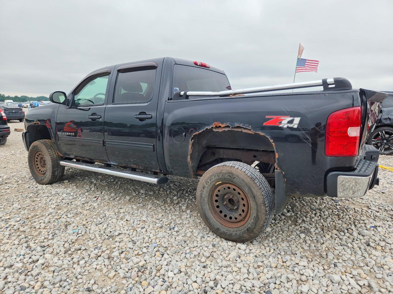 2009 Chevrolet Silverado K1500 Black vin: 3GCEK13M39G133218